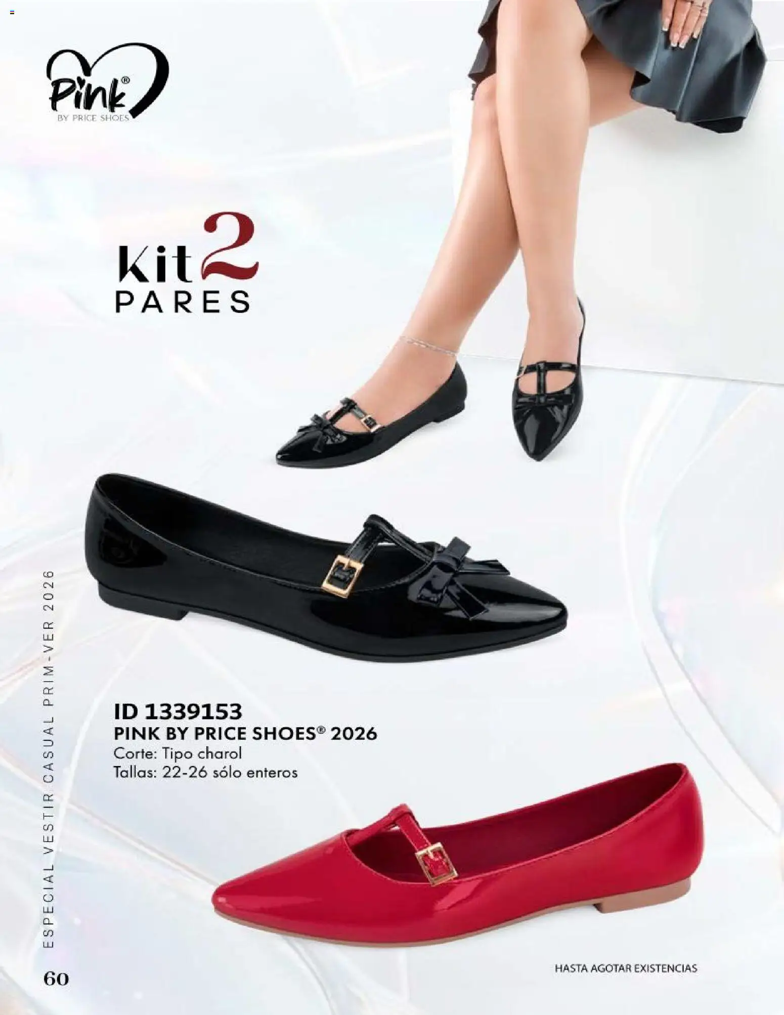 Nuevas ofertas de Price Shoes válidas en toda la República Mexicana desde el 09.05.2026. ¡Encuentra las mejores ofertas en Price Shoes catálogo Especial Vestir! | Página: 60