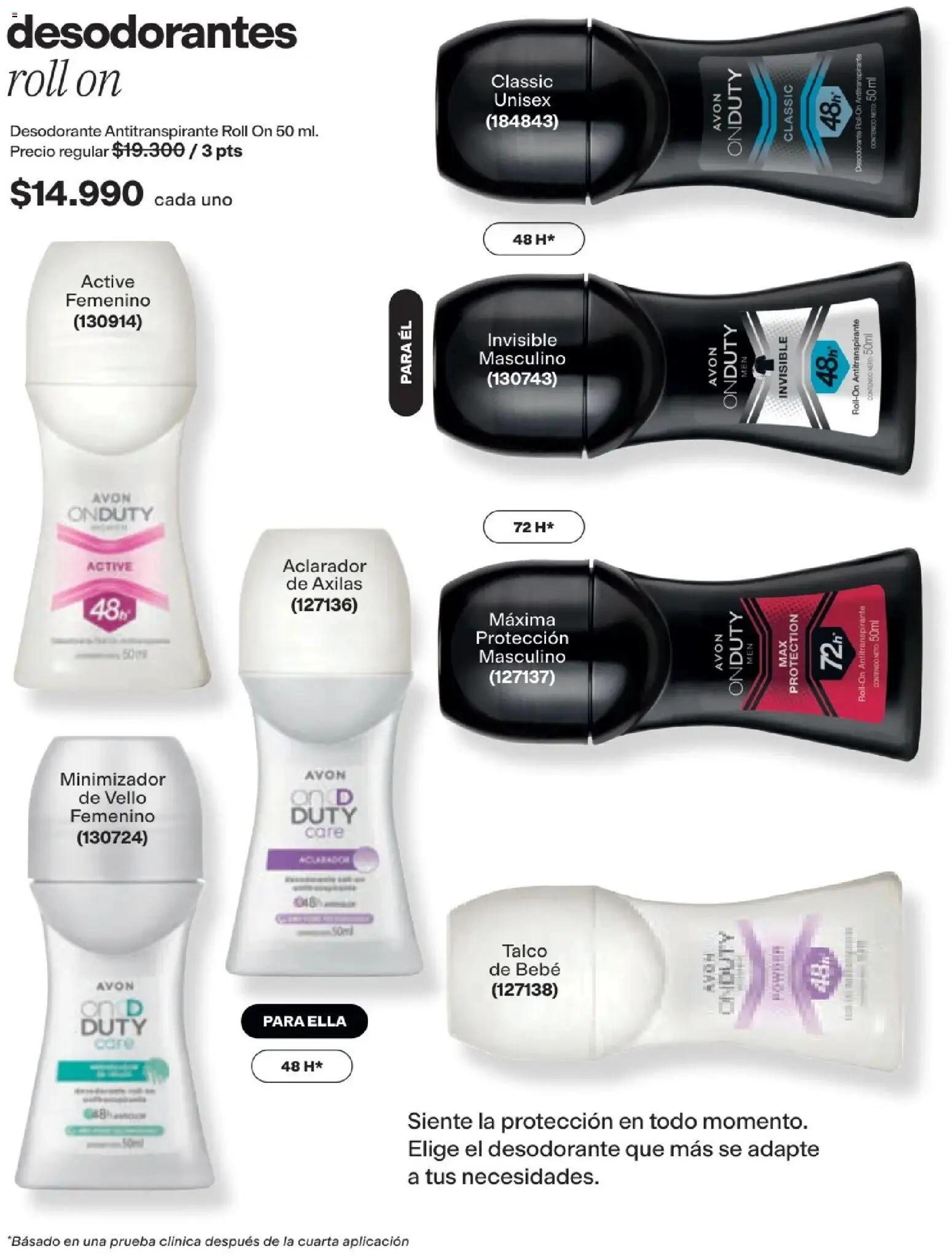 Avon revista - valida desde el 16/08/2026 | Página: 147 | Productos: Desodorante, Antitranspirante