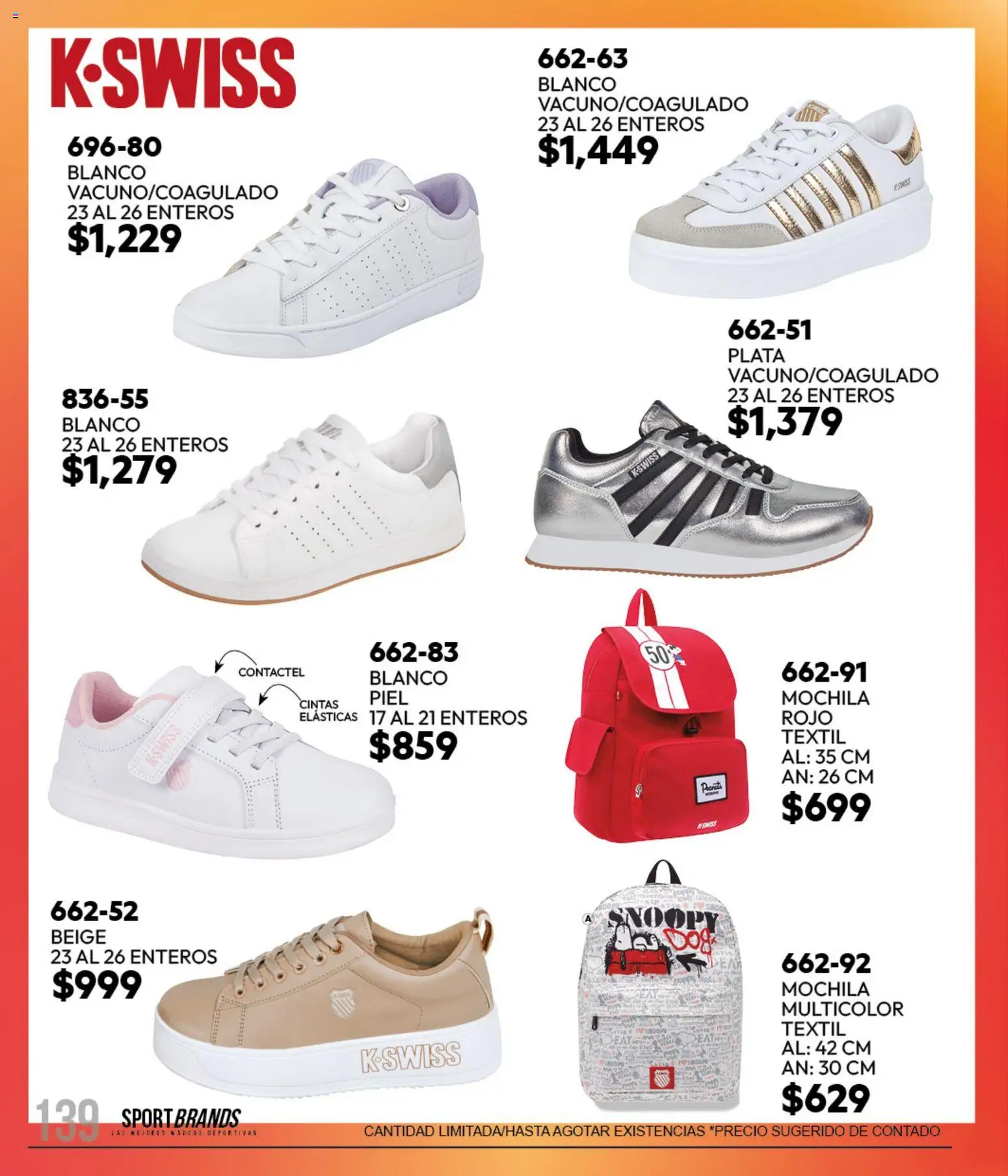 Nuevas ofertas de Cklass válidas en toda la República Mexicana desde el 11/09/2026. ¡Encuentra las mejores ofertas en Cklass catálogo Sportbrands Caballero Invierno! | Página: 281 | Productos: Mochila