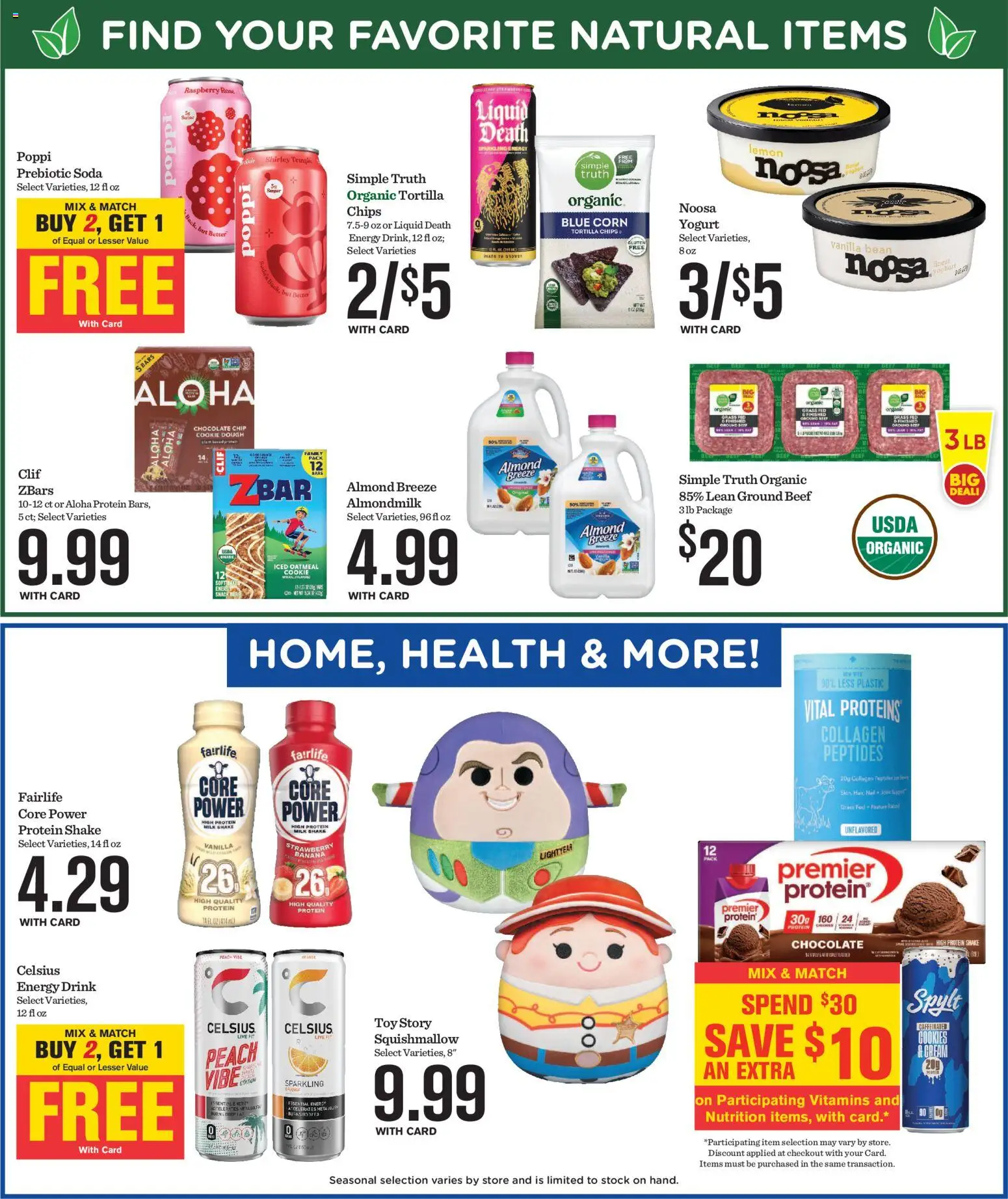 Mariano's Weekly Ad - valid from 07/15/2026 | Page: 11 | Products: Milk, Chips, Peach, Chocolate Chip