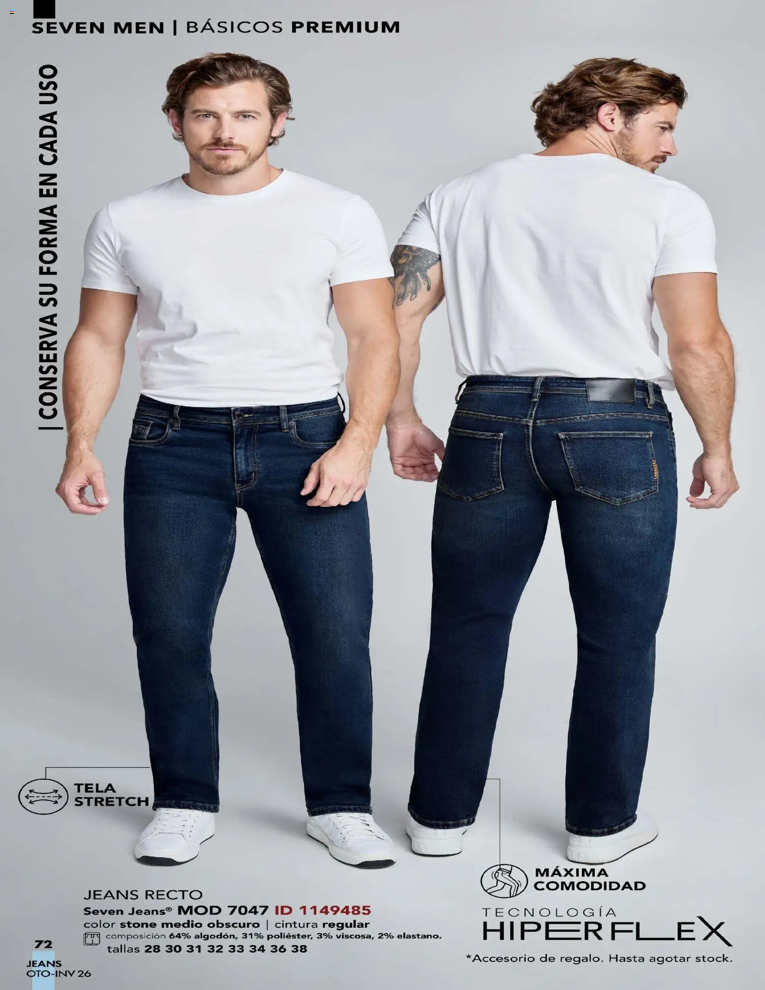 Nuevas ofertas de Price Shoes válidas en toda la República Mexicana desde el 03/08/2026. ¡Encuentra las mejores ofertas en Price Shoes catálogo Seven Jeans! | Página: 72