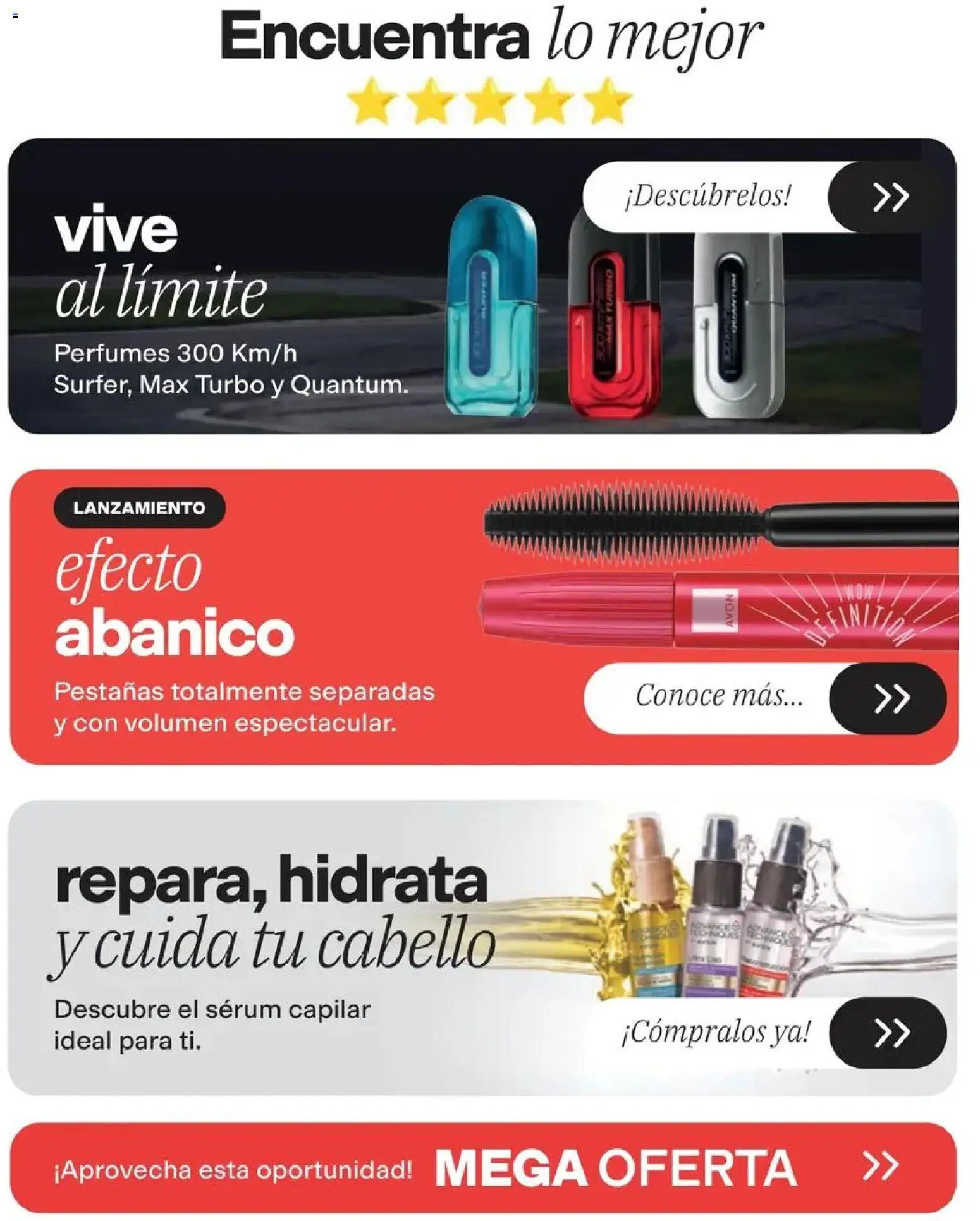 Catálogo Avon Campaña 14 │ válido desde el 15.09.2026 | Página: 3 | Productos: Perfumes, Serum