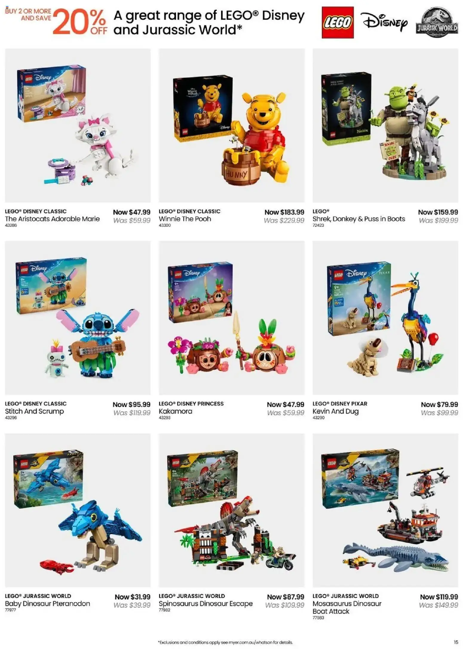Myer - Toy Sale - 14/09/2026 > weekly / monthly specials | Page: 17 | Products: Boots, LEGO