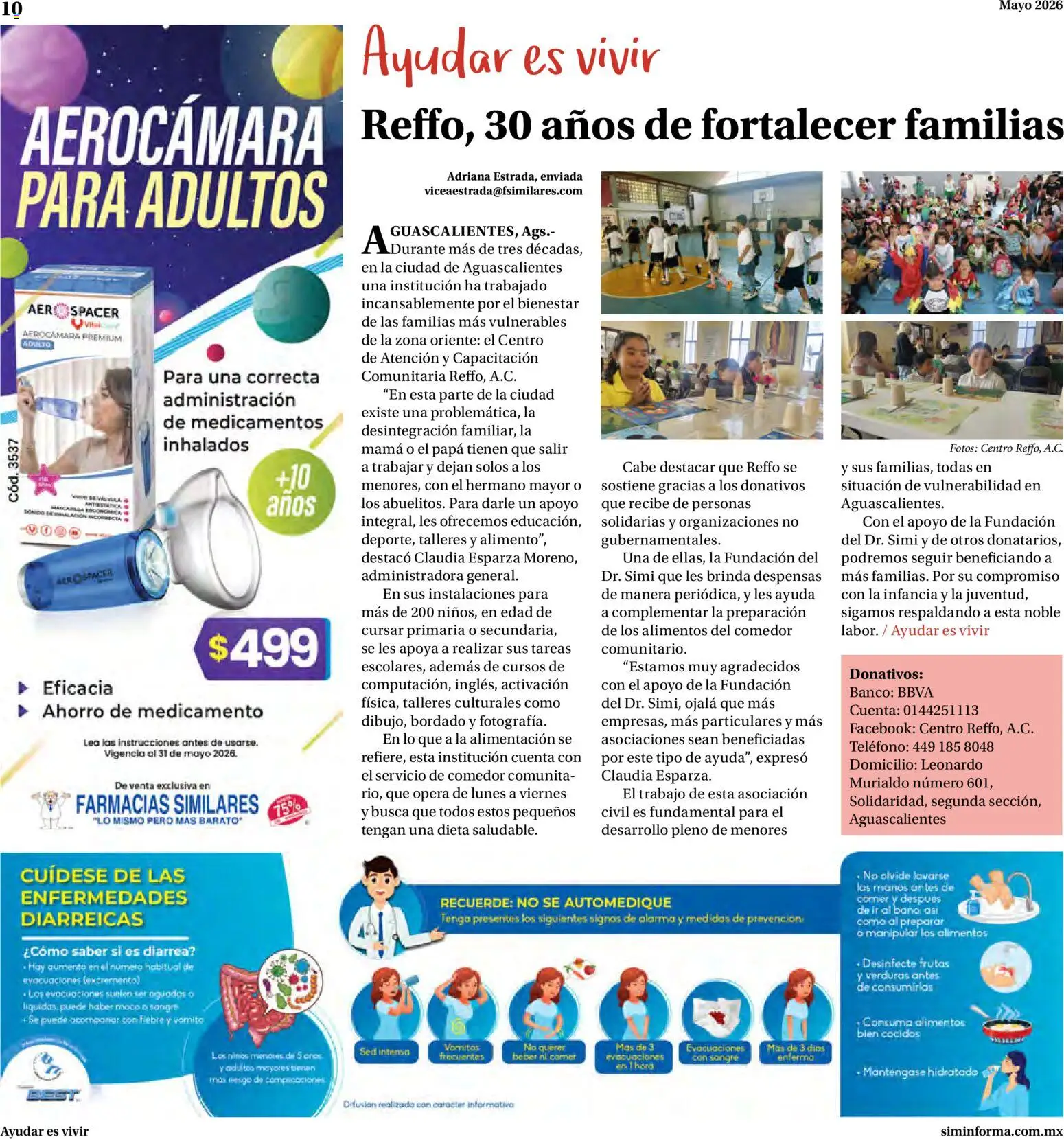 Nuevas ofertas de Farmacias Similares válidas en toda la República Mexicana desde el 01.05.2026. ¡Encuentra las mejores ofertas en Farmacias Similares catálogo! | Página: 10 | Productos: Papa, Alarma, Banco, Teléfono