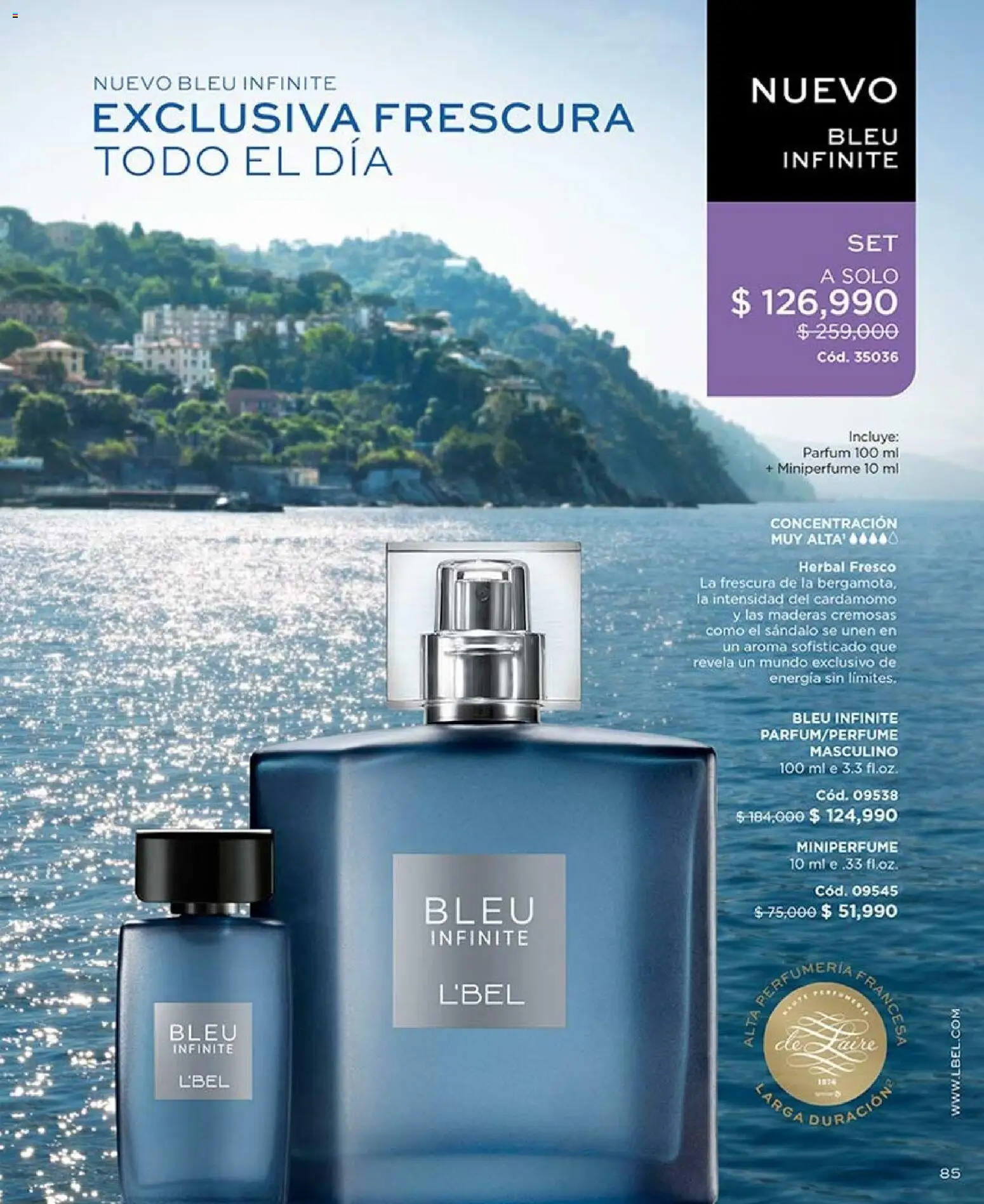 L'Bel revista - valida desde el 07/09/2026 | Página: 85 | Productos: Cardamomo, Perfume