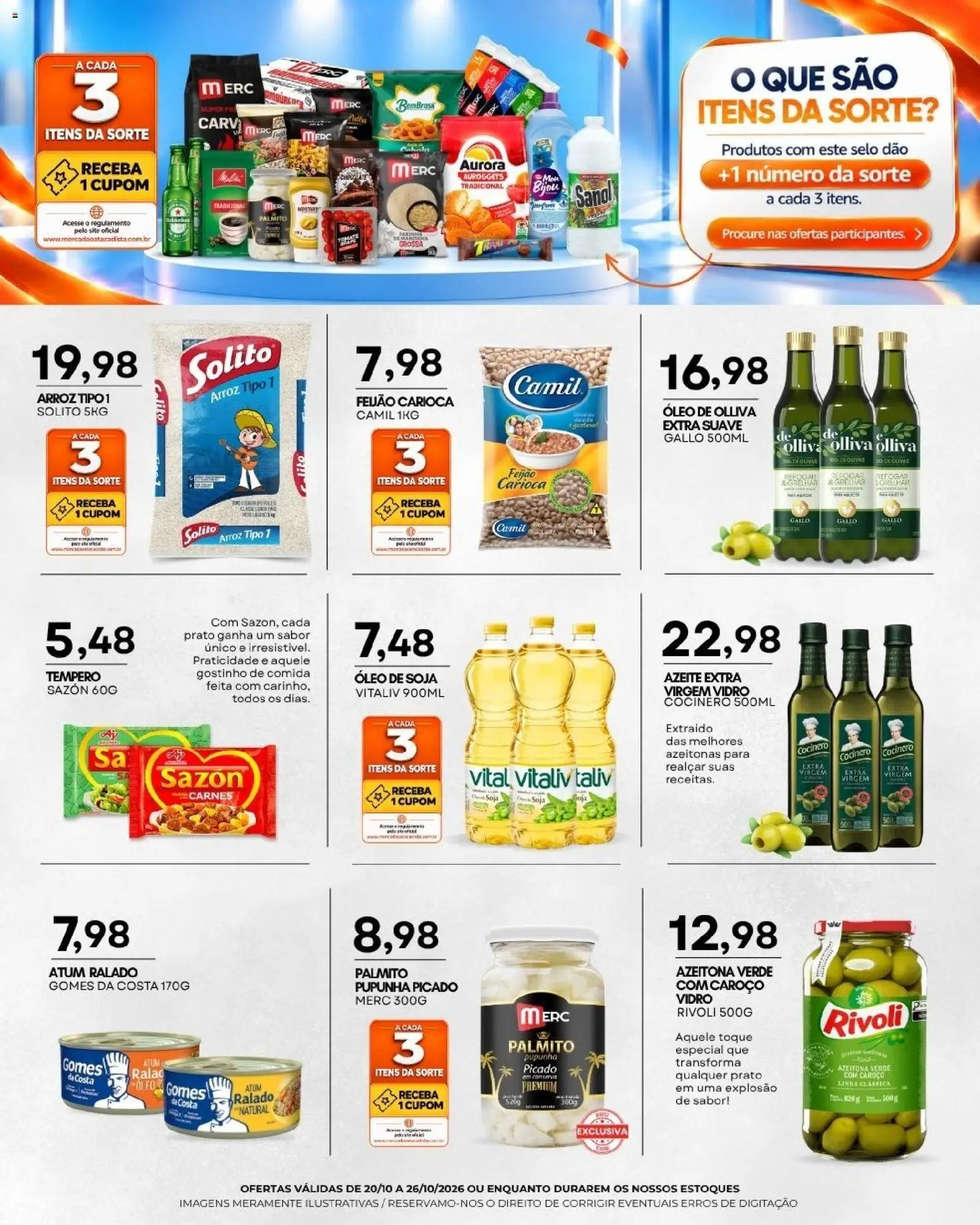 Mercadão Atacadista Folheto - válido de 20/10/2026 | Página: 4