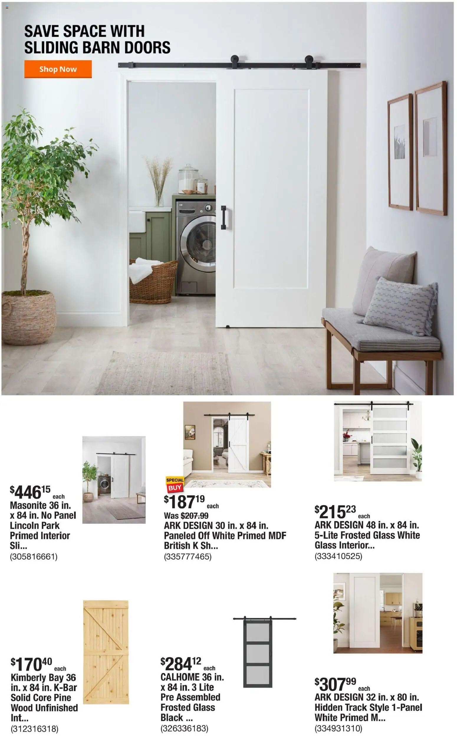 Home Depot Weekly Ad - valid from 07/30/2026 | Page: 5 | Products: Doors, Masonite