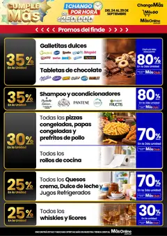 Vista previa Changomas - Promos del finde válido desde el 24/09/2026