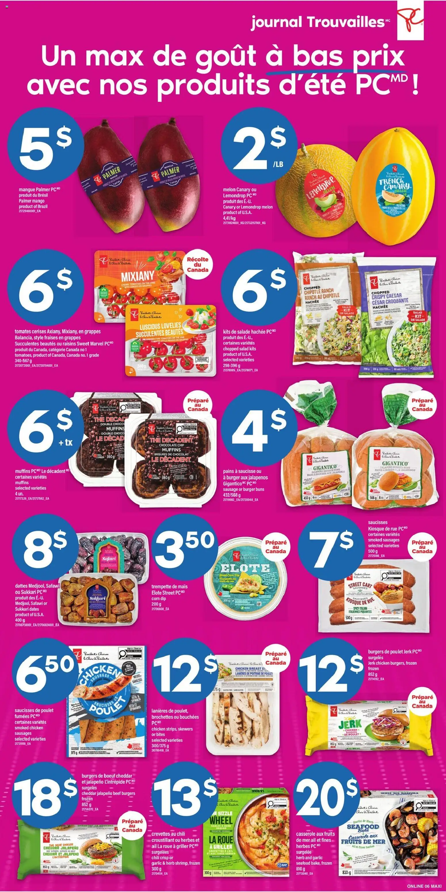 Maxi flyer valid from 18.06.2026 | Page: 9 | Products: Beef, Salad, PC, Chicken