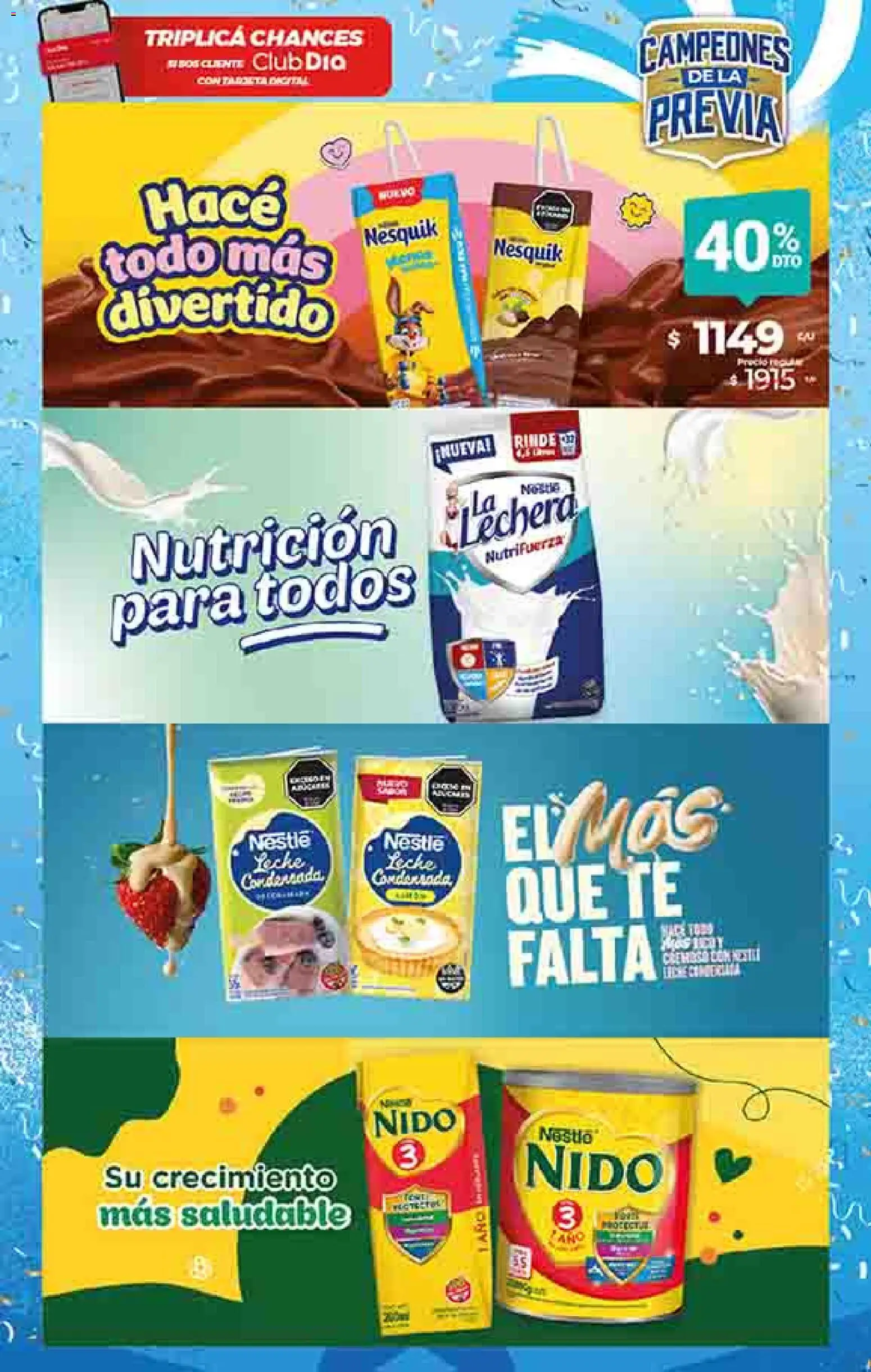 Supermercado DIA Ofertas │ válido desde el 20.05.2026 | Página: 5 | Productos: Leche, Té
