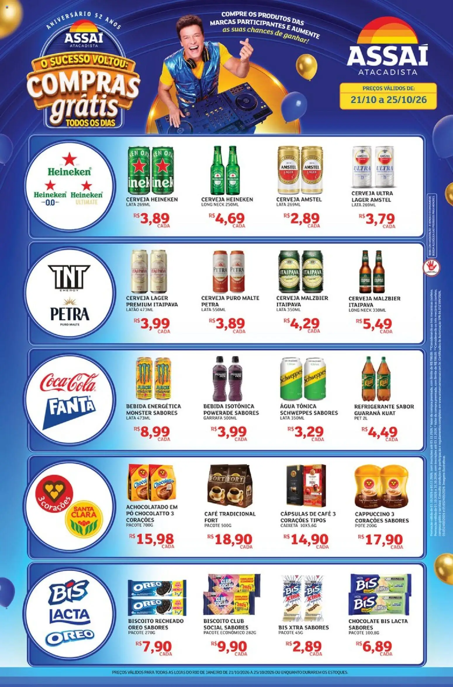 Assaí Atacadista Folheto - válido de 21/10/2026 | Página: 1