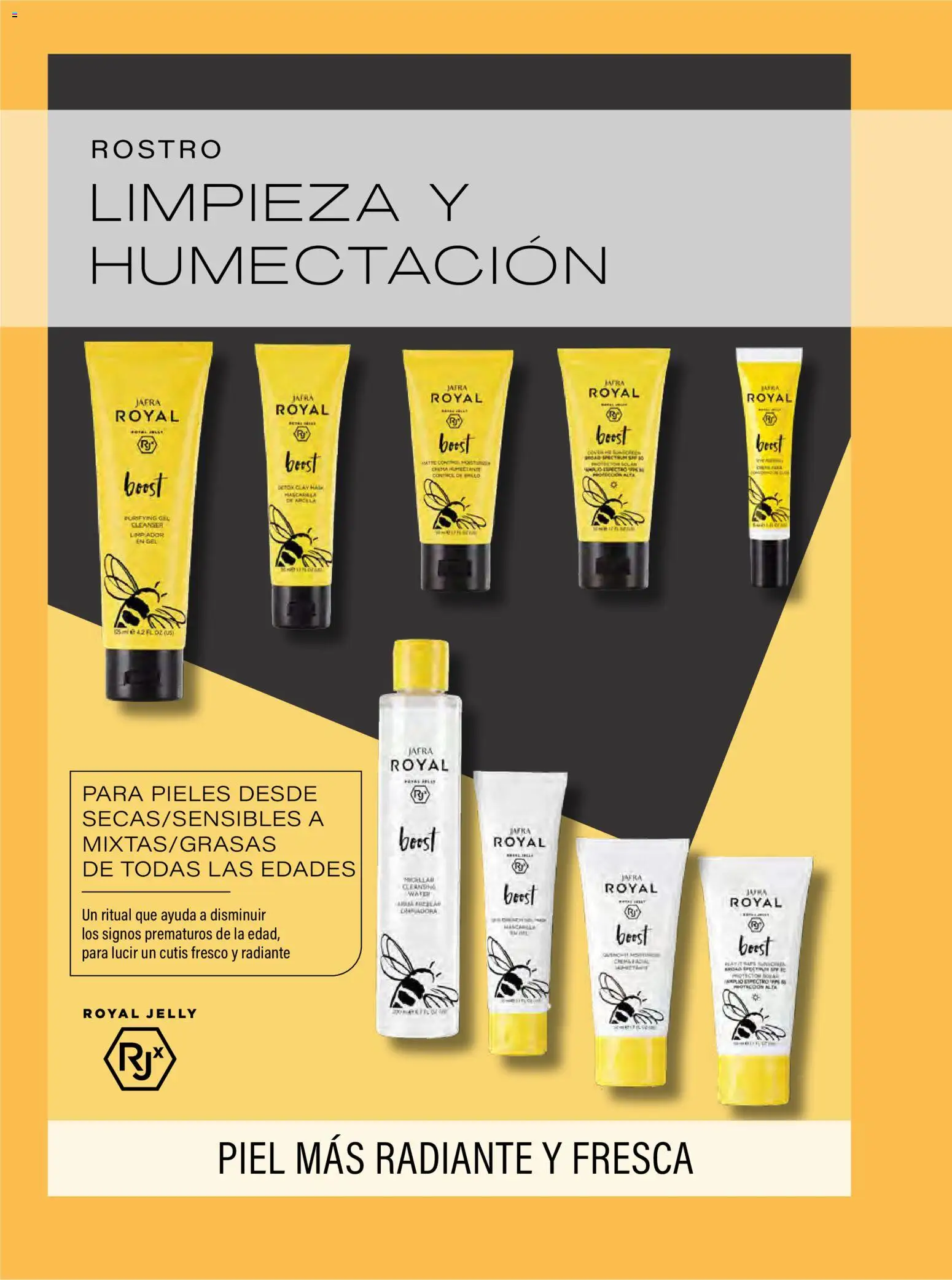 Nuevas ofertas de JAFRA válidas en toda la República Mexicana desde el 01/07/2026. ¡Encuentra las mejores ofertas en JAFRA catálogo Organizador de Ventas! | Página: 10 | Productos: Pollo, Brillo, Limpiador, Agua micelar