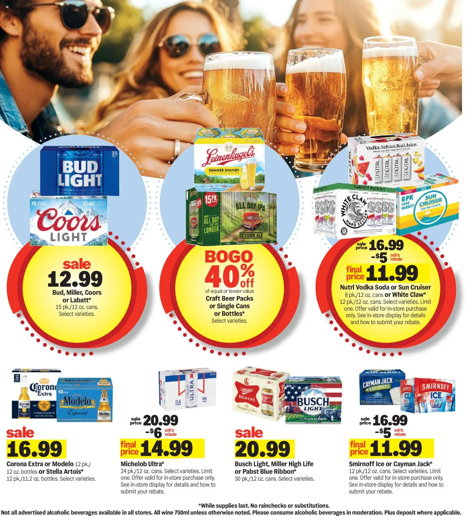 Meijer Weekly Ad - valid from 08/05/2026 | Page: 25 | Products: Foil, Charcoal, Aluminum foil, Paper towels