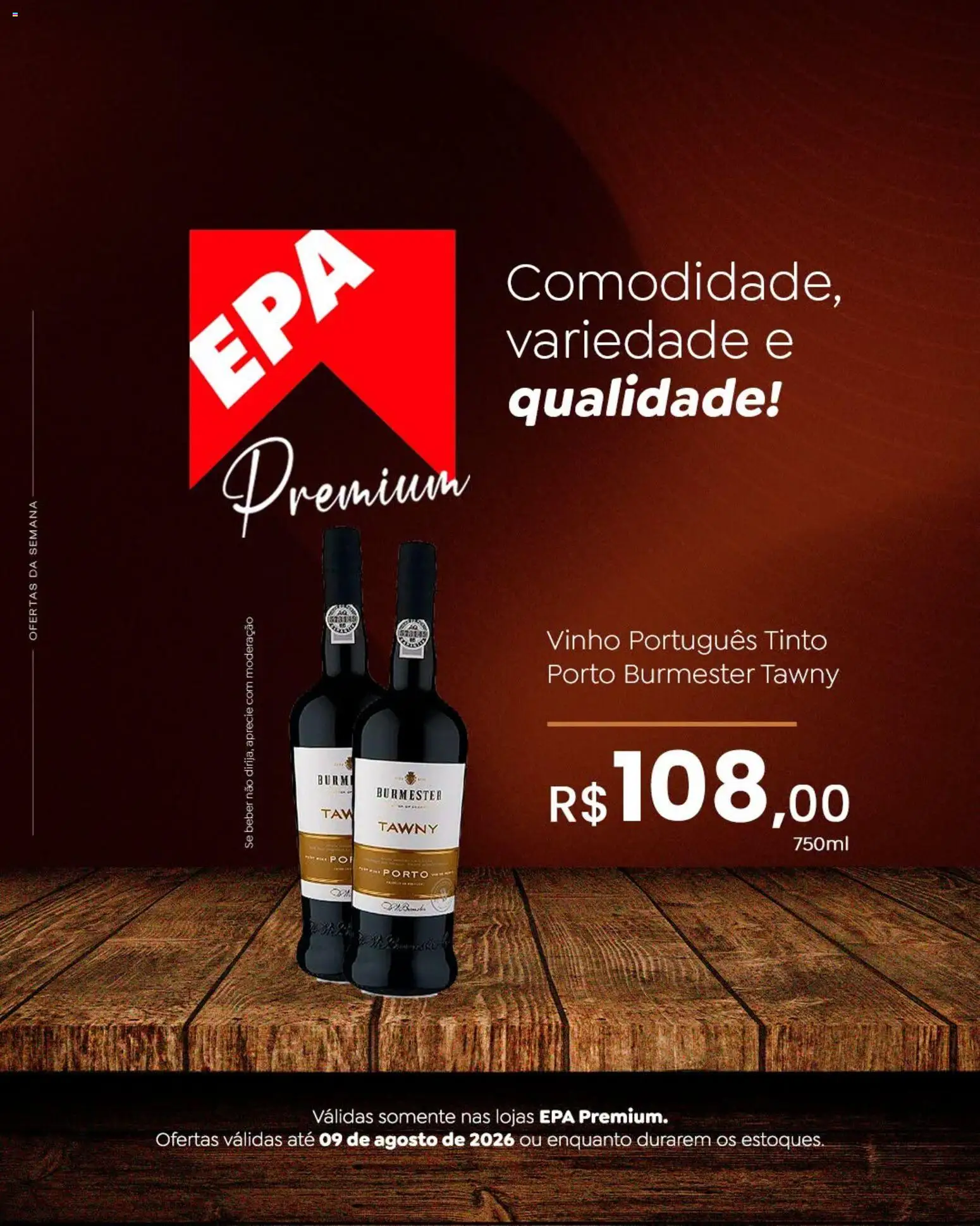 EPA Folheto - válido de 03/08/2026 | Página: 1 | Produtos: Vinho