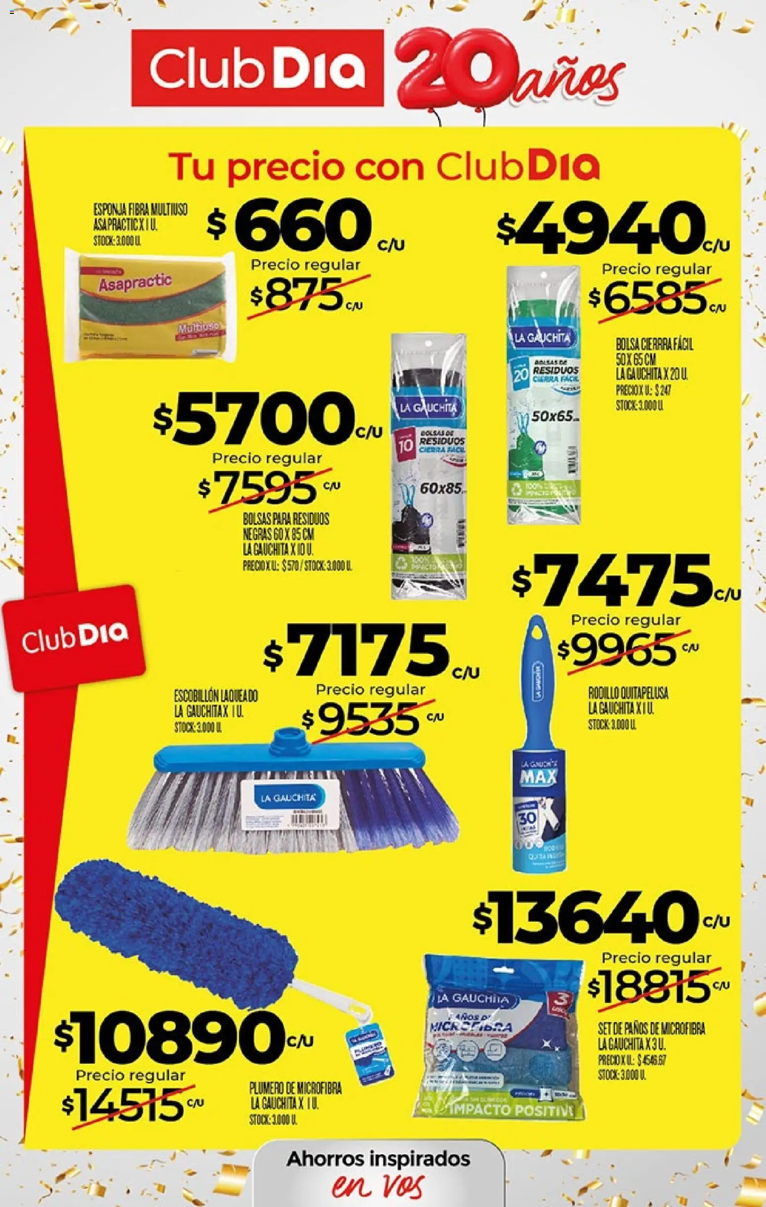 Supermercado DIA Ofertas │ válido desde el 23/09/2026 | Página: 32 | Productos: Plumero, Rodillo, Esponja, Escobillon