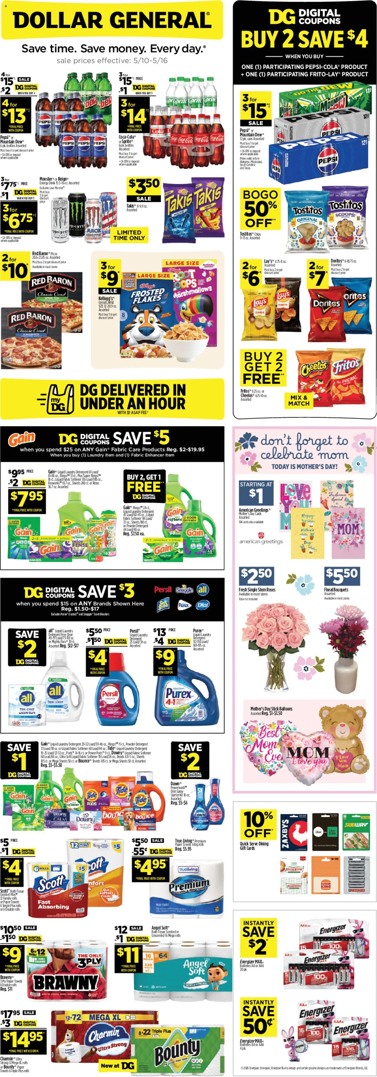 Dollar General Weekly Ad - TX - valid from 10.05.2026 | Page: 1