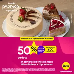 Éxito  Promociones Días de Promos Especiales -  Vista previa de la revista de la tienda Éxito valido desde el 18/09/2026 | Página: 2 | Productos: Baileys