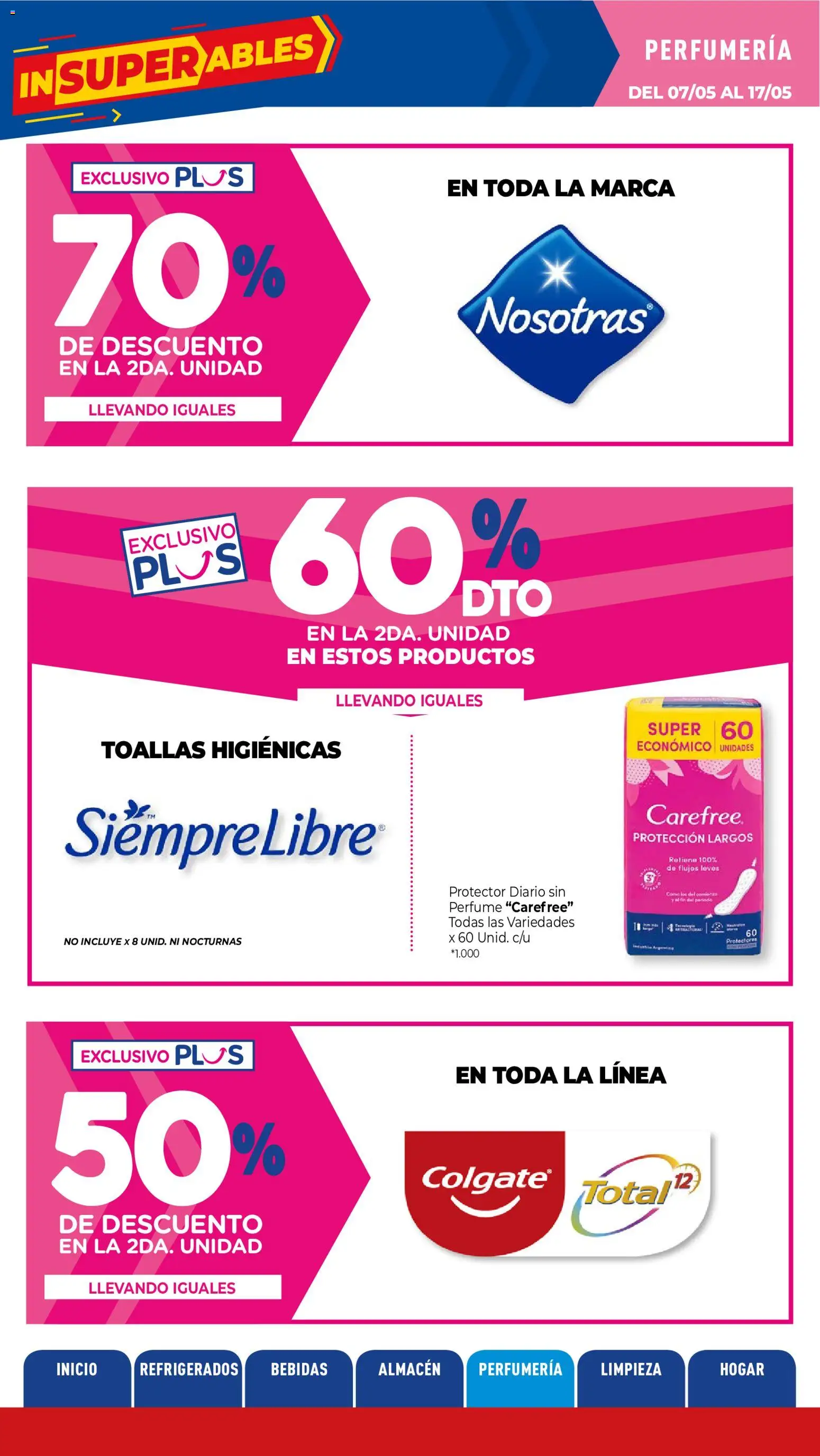 La Anonima catálogo │ válido desde el 07.05.2026 | Página: 26 | Productos: Toallas, Perfume