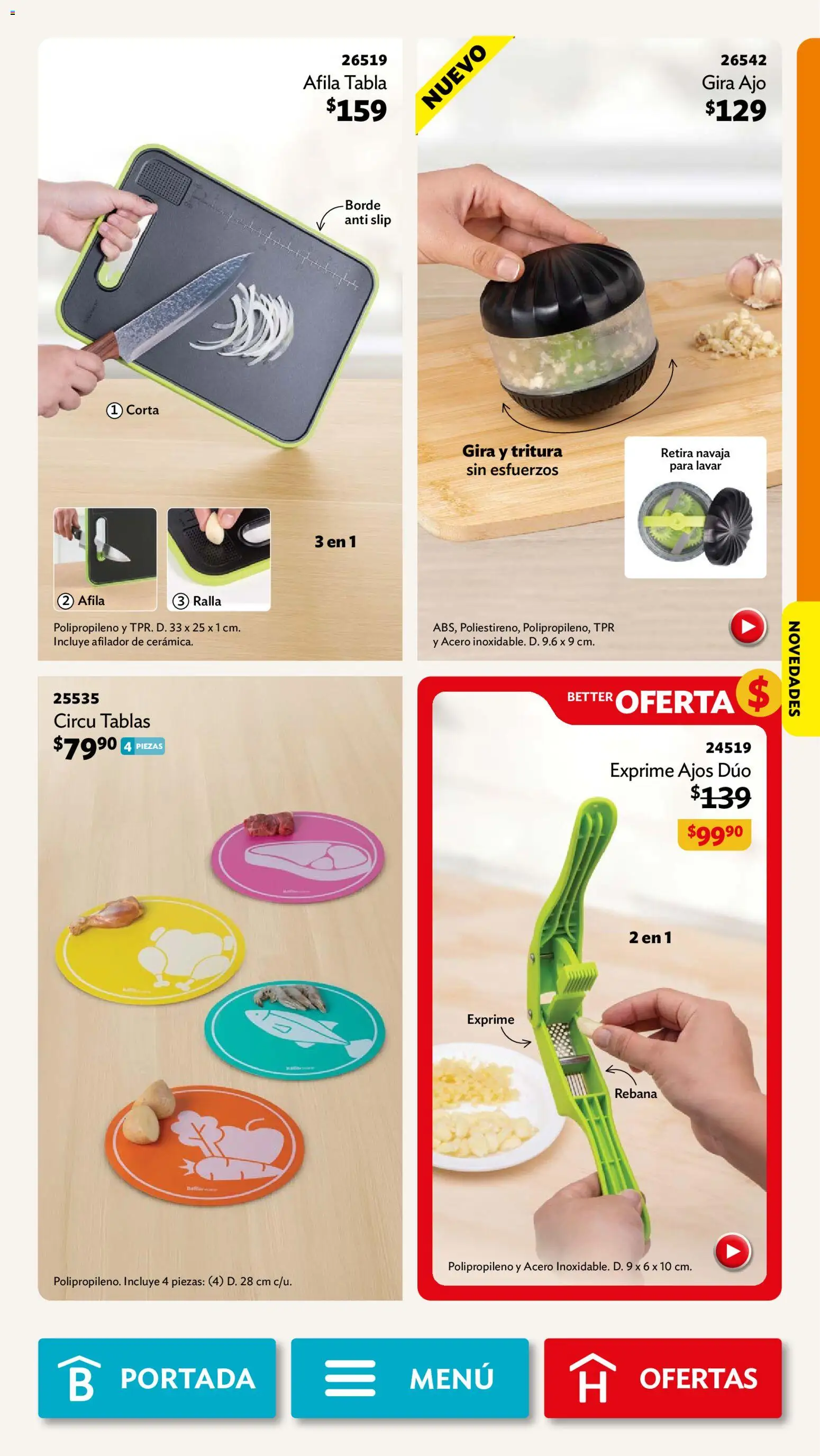 Nuevas ofertas de Betterware válidas en toda la República Mexicana desde el 01.06.2026. ¡Encuentra las mejores ofertas en Betterware campaña 6 2026! | Página: 67