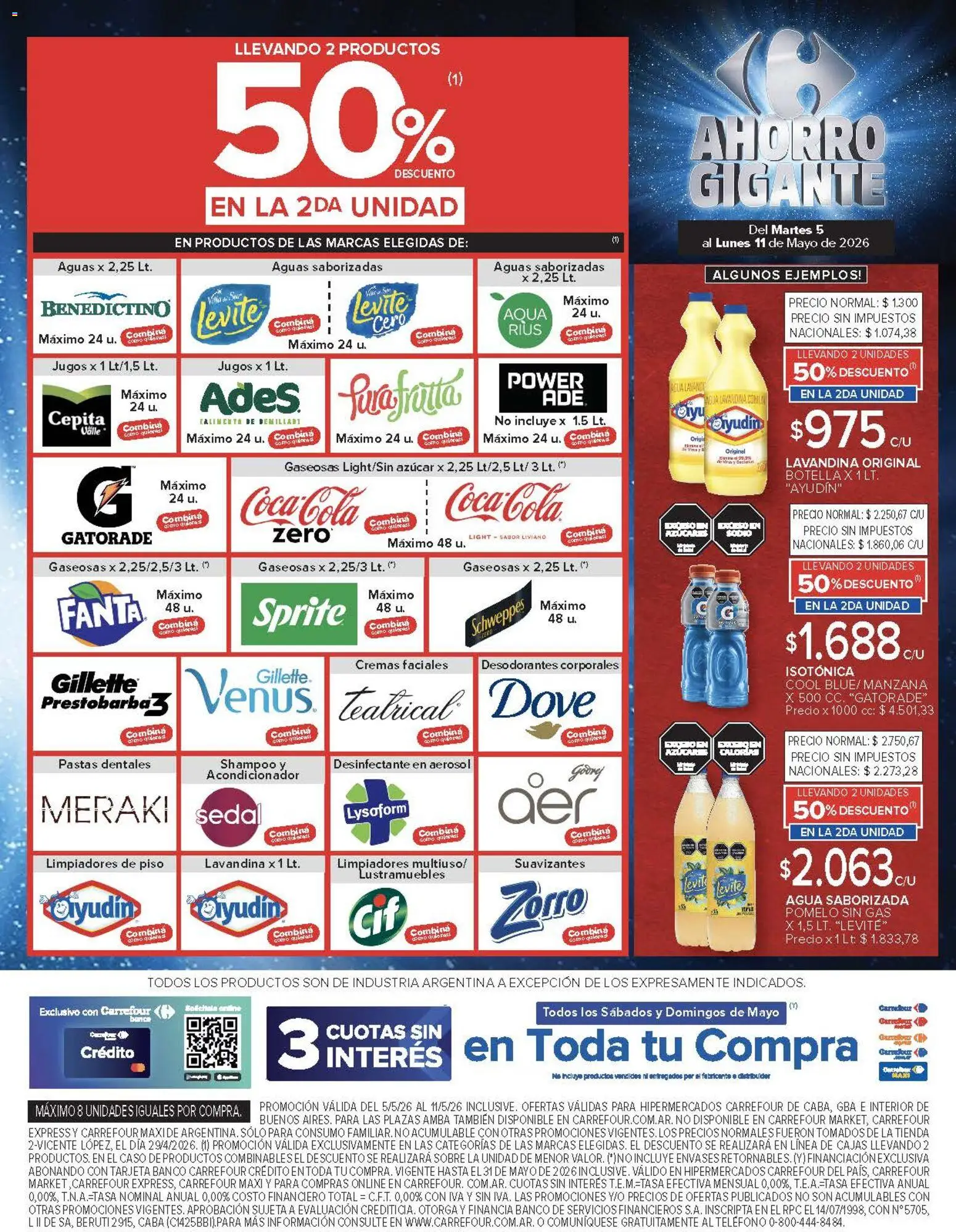 Carrefour ofertas de 06/05/2026 ✳️ Obtenga un descuento limitado hoy mismo | Argentina