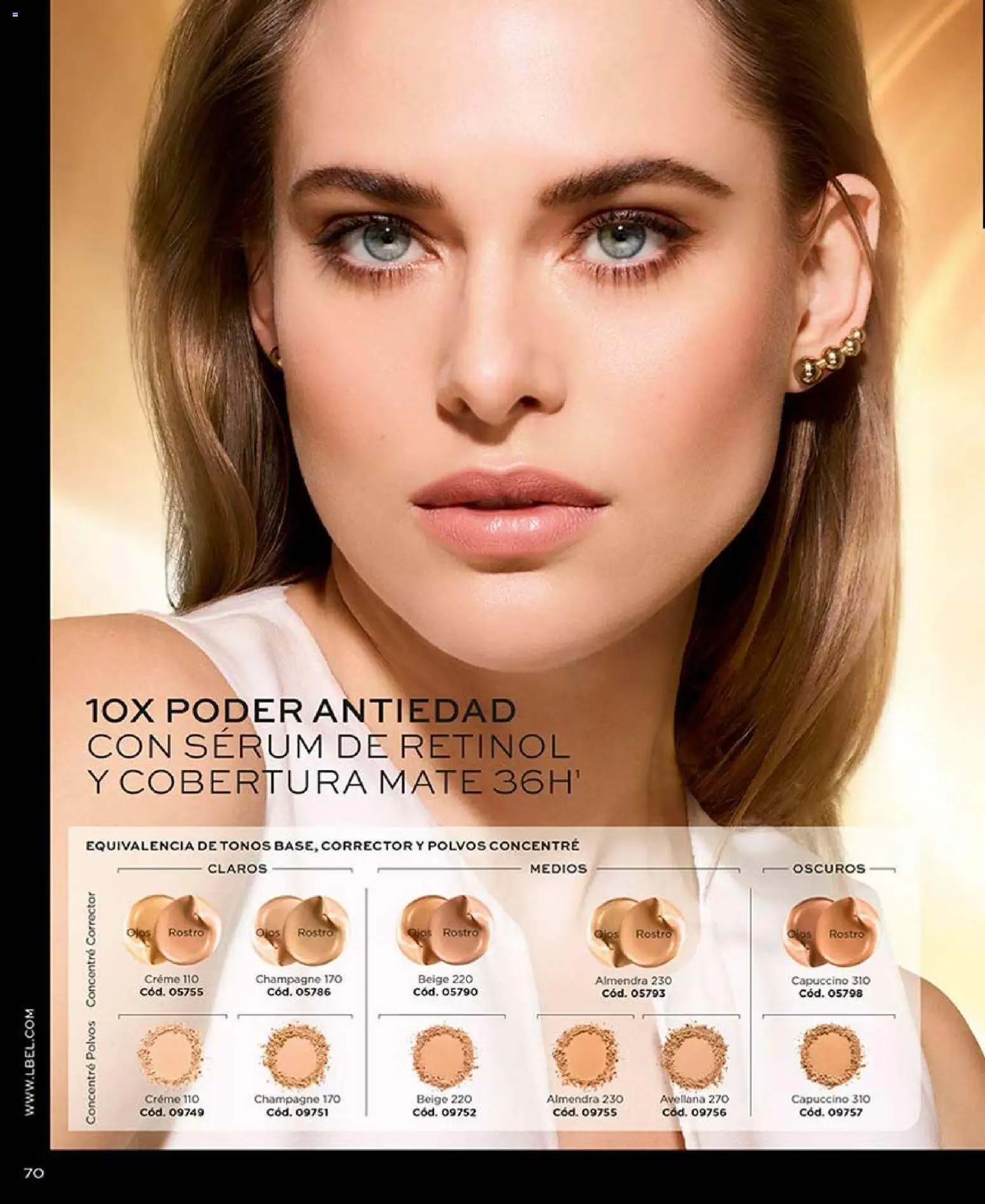 Catálogo L'Bel Campaña 11 │ válido desde el 15.06.2026 | Página: 70 | Productos: Almendra, Mate, Corrector, Serum