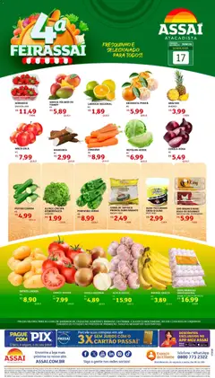 Assaí Atacadista ofertas - PA - Pré-Visualização do folheto da loja Assaí Atacadista, válido de 17.06.2026
