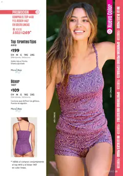 Vista previa de Ilusión catálogo Verano, nuevo folleto de la tienda, válido en México a partir del 01.06.2026 | Página: 28 | Productos: Algodón, Top, Tirantes