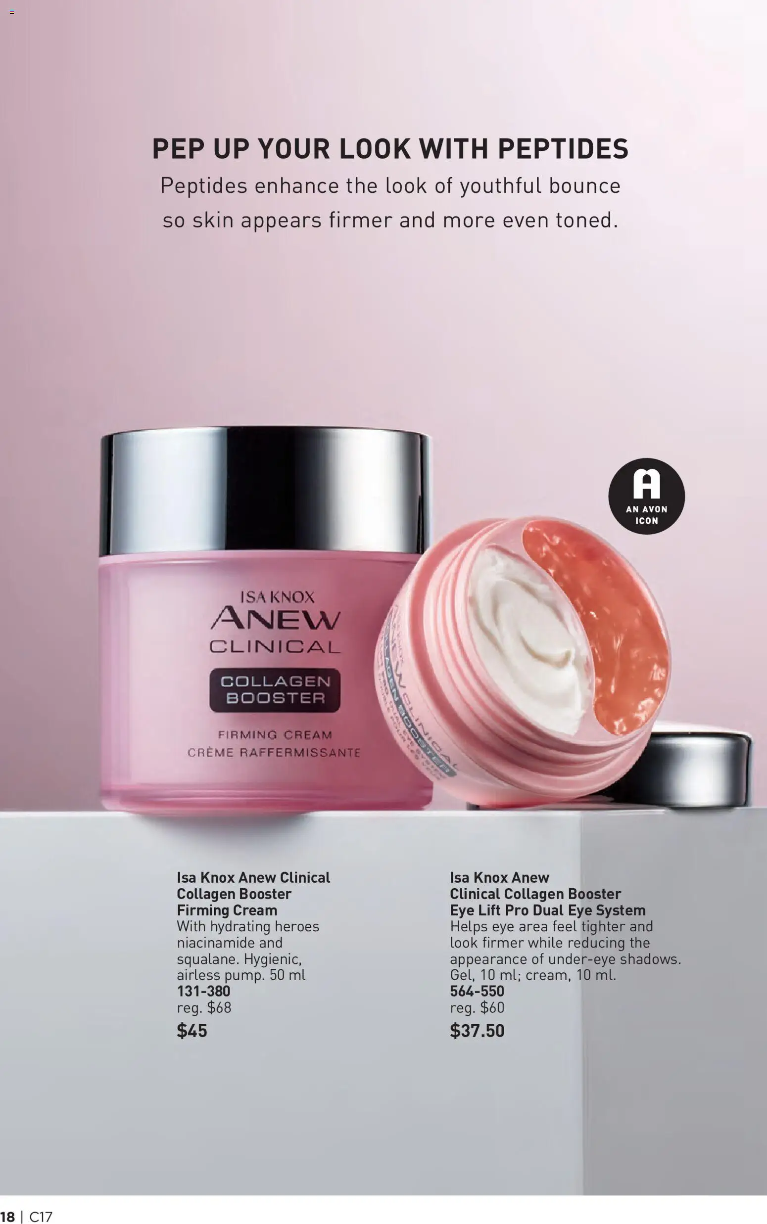 Avon flyer valid from Aug 13, 2026 | Page: 18 | Products: Cream