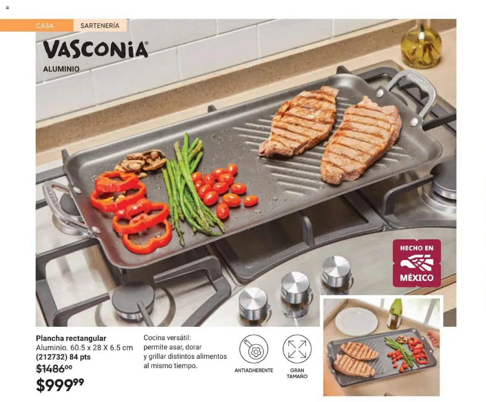 Nuevas ofertas de AVON válidas en toda la República Mexicana desde el 11/09/2026. ¡Encuentra las mejores ofertas en AVON Casa & Estilo 14 2026! | Página: 40 | Productos: Alimentos, Cocina, Plancha
