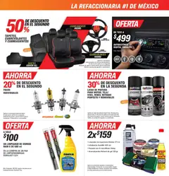 Vista previa de AutoZone catálogo, nuevo folleto de la tienda, válido en México a partir del 27/09/2026 | Página: 3 | Productos: Limpiador de vidrios, Limpiador, Focos, Pintura