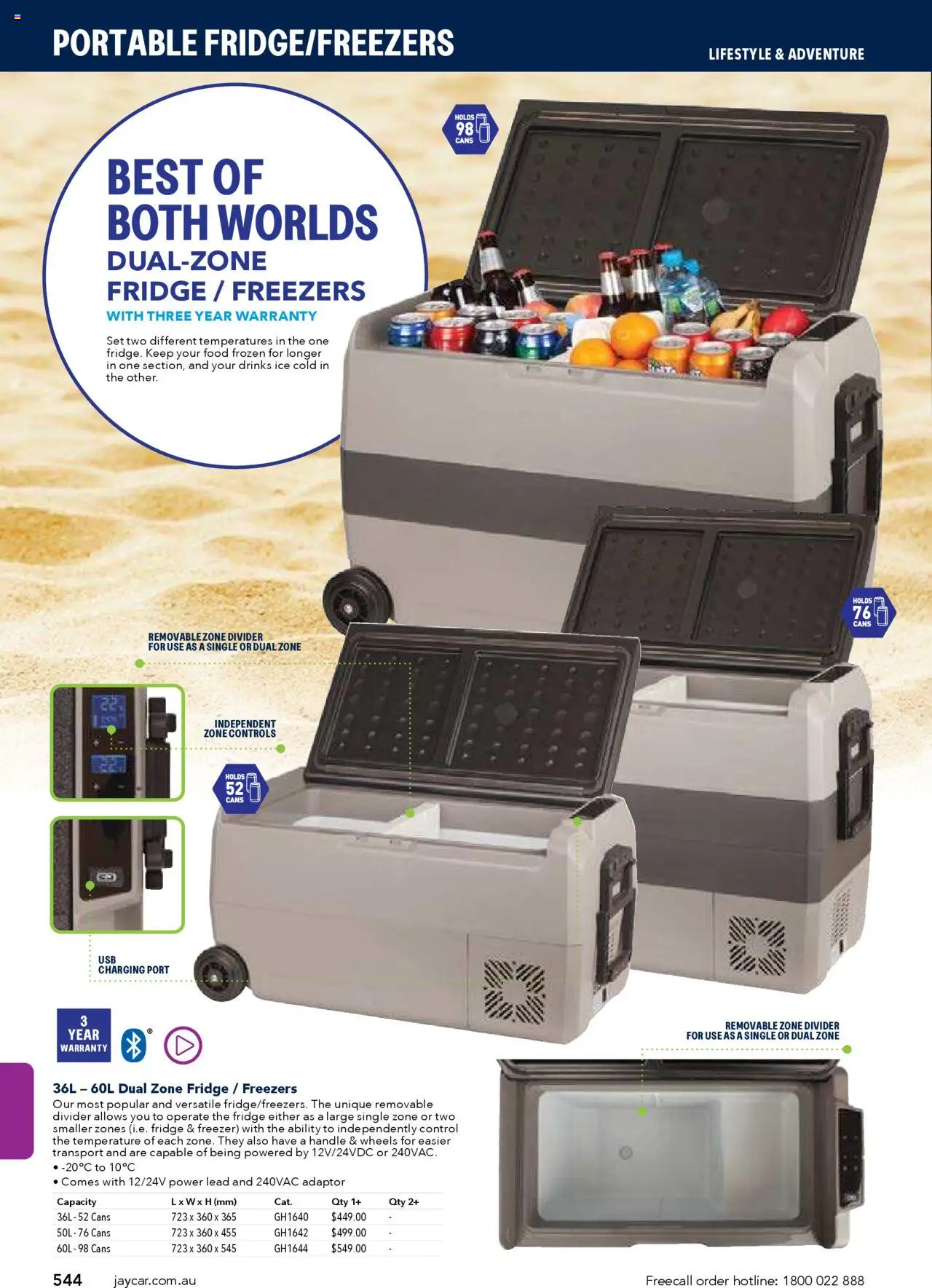 Jaycar catalogue - valid from 09/07/2025 | Page: 544 | Products: Adaptor, Ice, Portable, Freezer