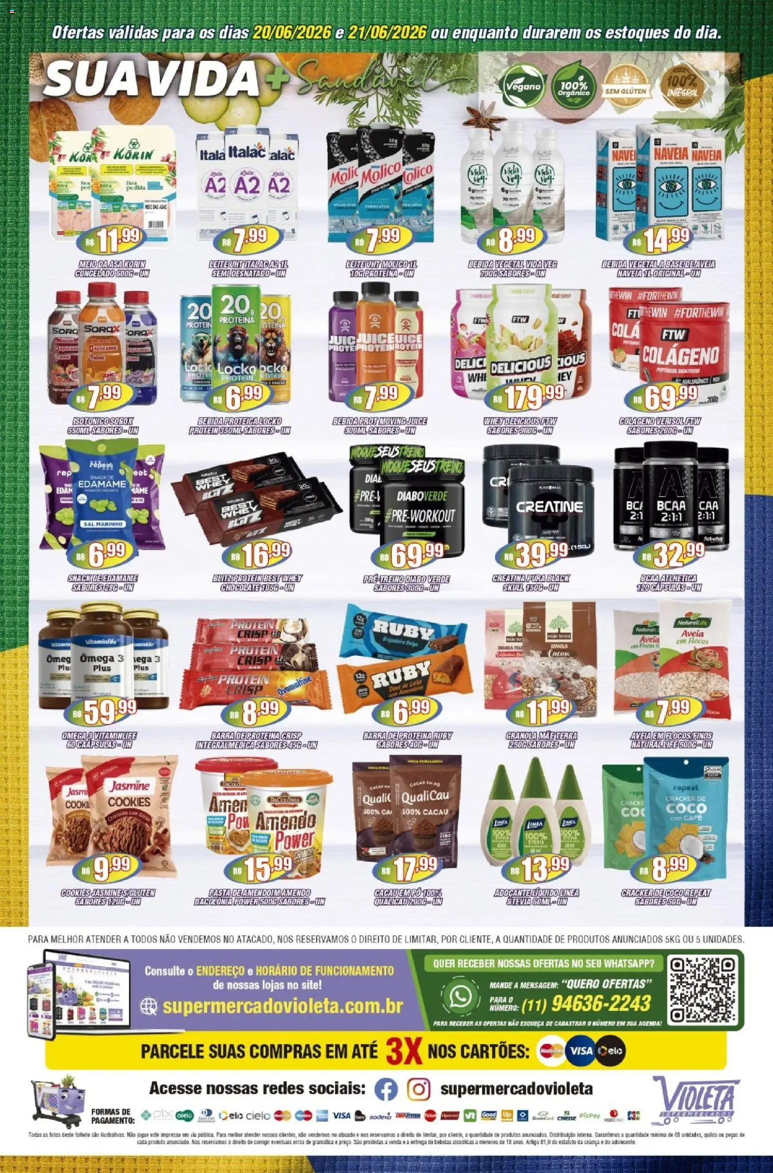 Violeta Supermercados Folheto - válido de 20.06.2026 | Página: 4