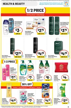 Preview of IGA catalogue - valid from 24/06/2026 | Page: 40 | Products: Shampoo, Honey, Deodorant, Vaseline