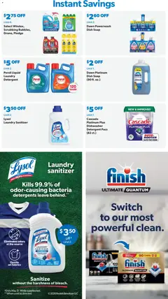 Preview of Sam's Club weekly ads valid from 29.04.2026 | Page: 12 | Products: Safe, Soap, Detergent, Switch