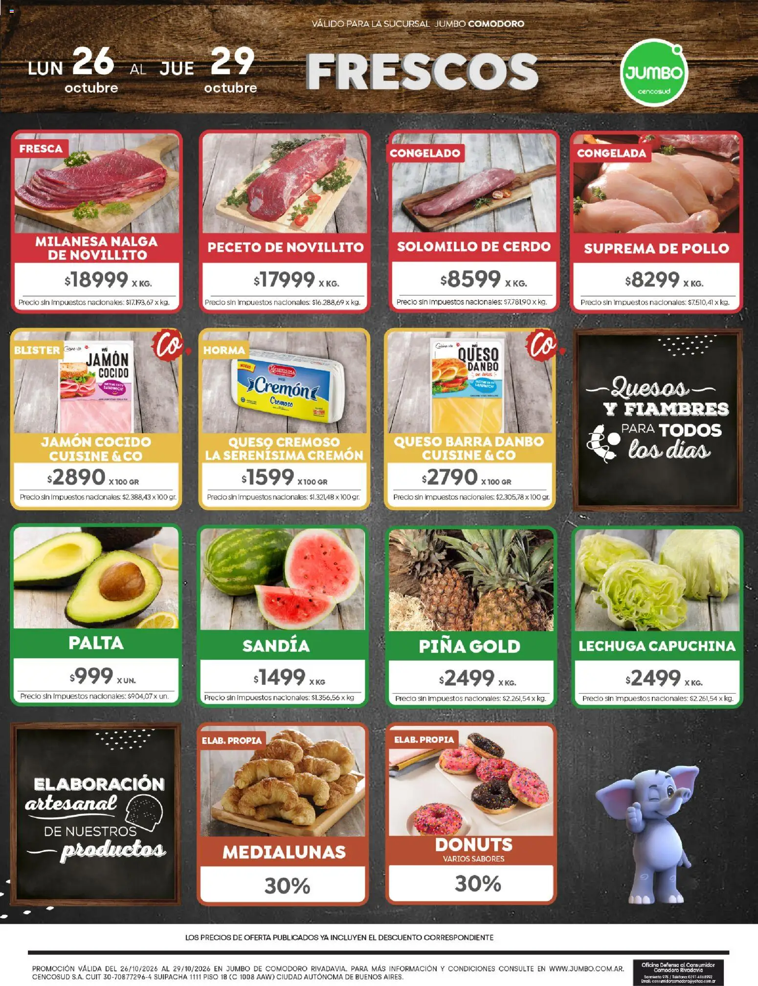 Jumbo - Ofertas | Comodoro │ válido desde el 26/10/2026 | Página: 1