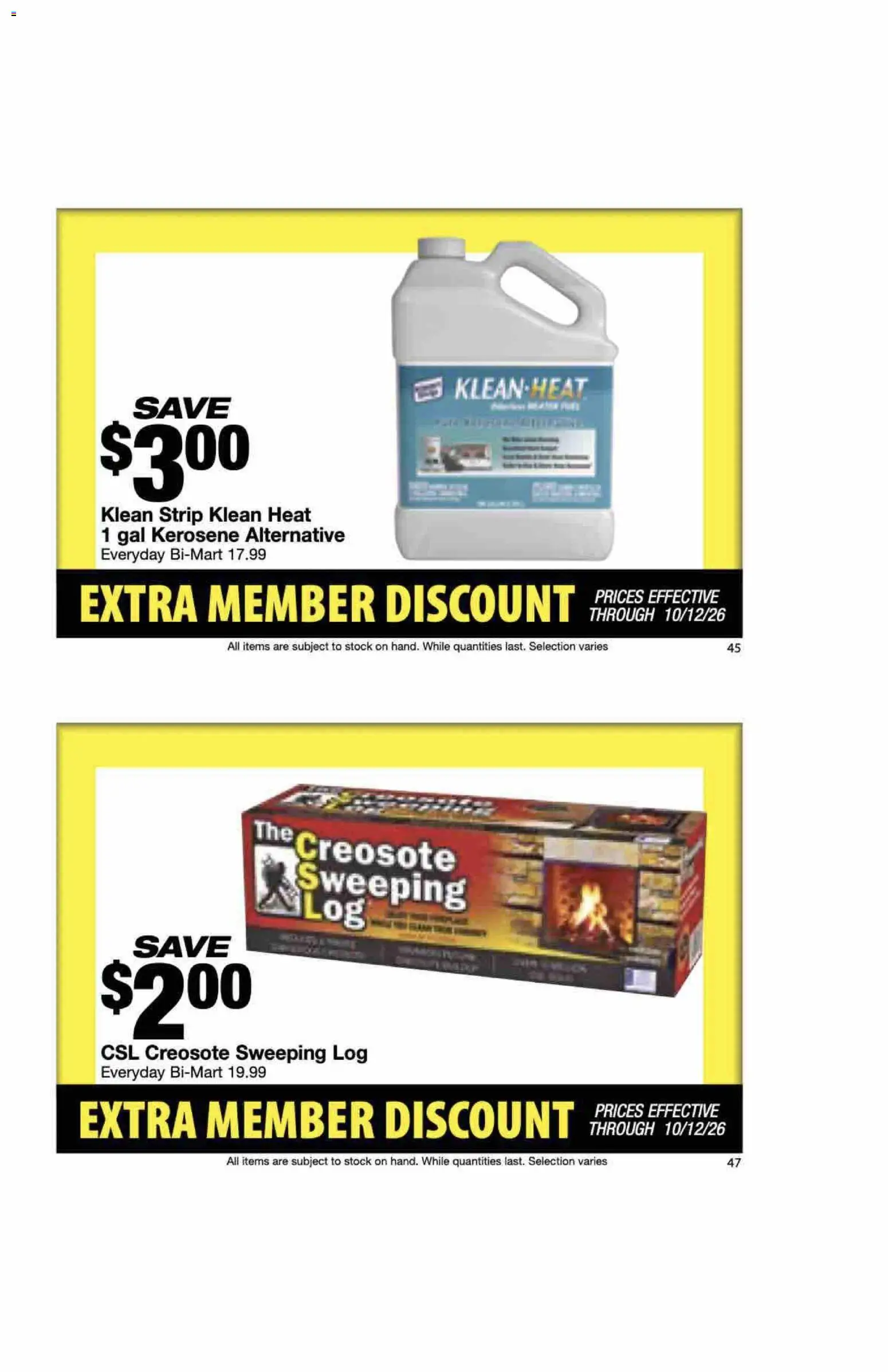 Bi-Mart Extra Member Discount Book - valid from 09/28/2026 | Page: 25