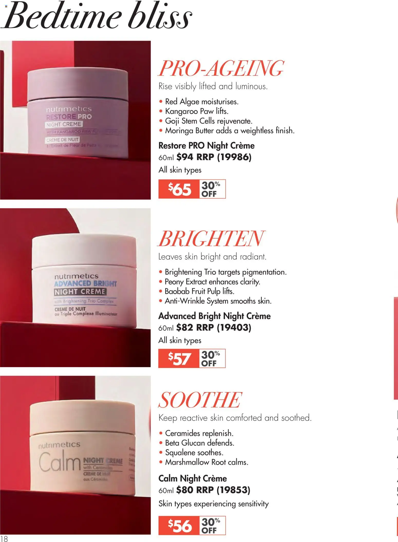 Nutrimetics catalogue - valid from 18/10/2026 | Page: 18