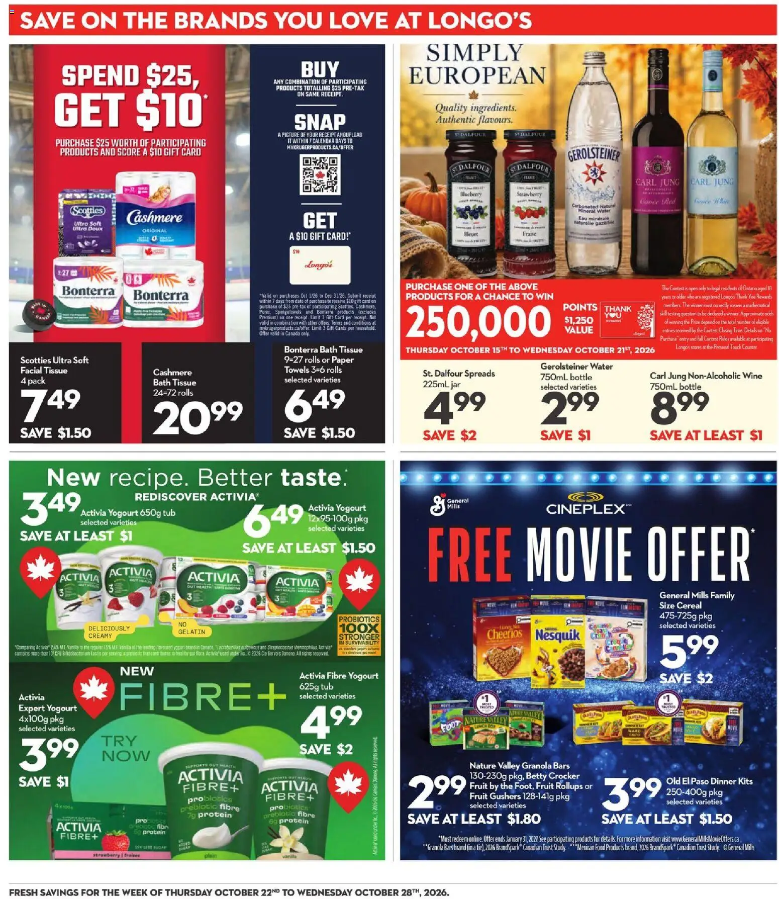 Longo's flyer valid from Oct 22, 2026 | Page: 21