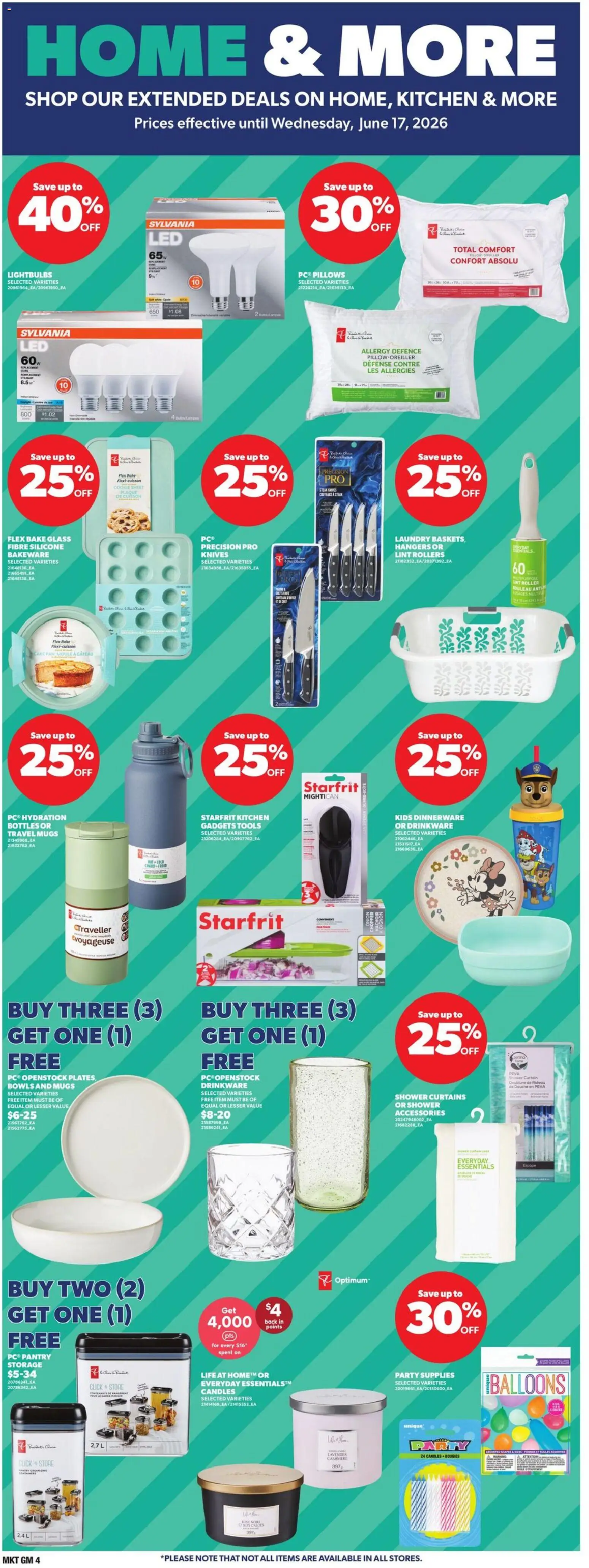 Loblaws flyer valid from 28.05.2026 | Page: 17 | Products: PC, Shower