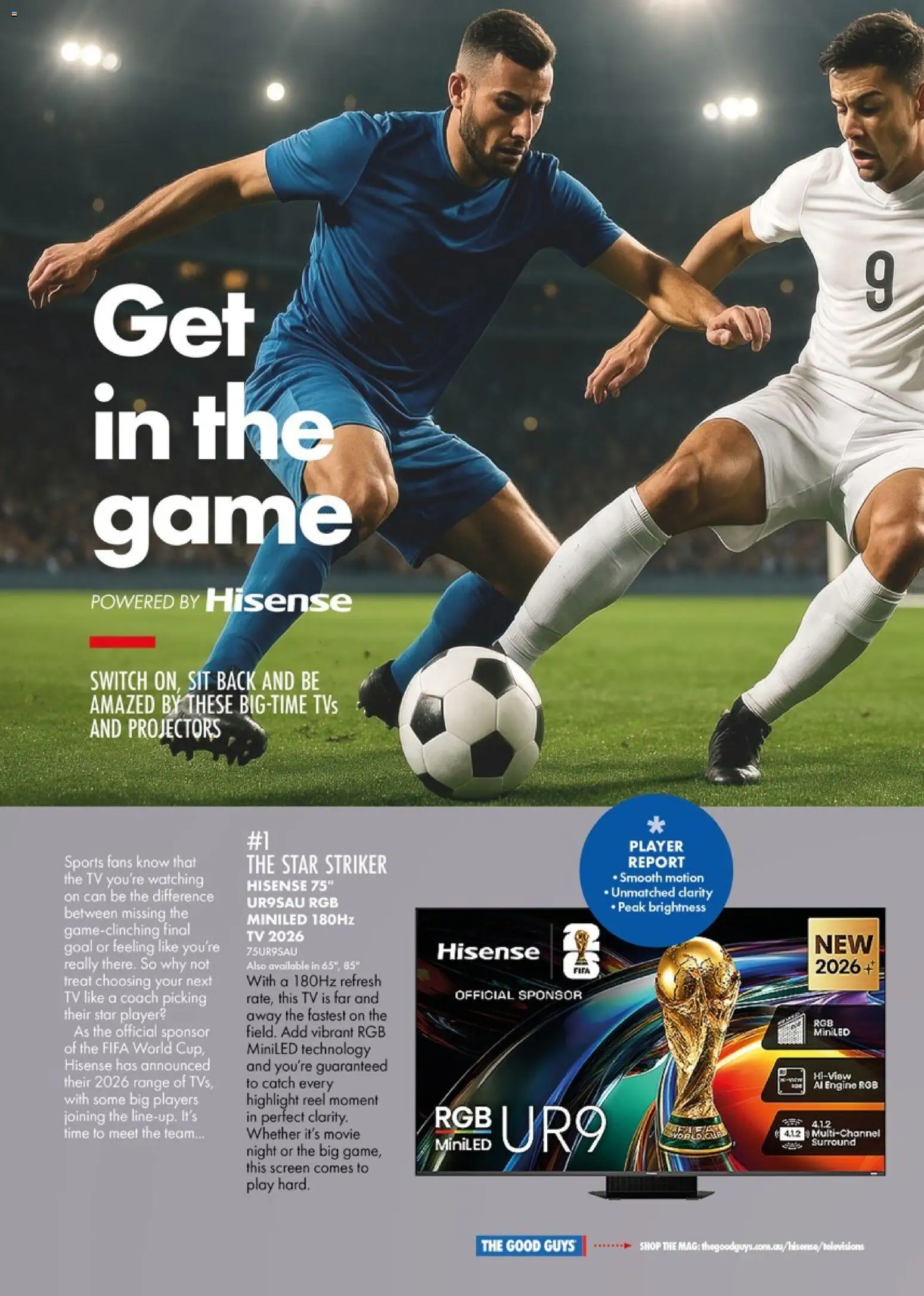 The Good Guys catalogue - valid from 10.05.2026 | Page: 16 | Products: Tv, Player, Game, Screen