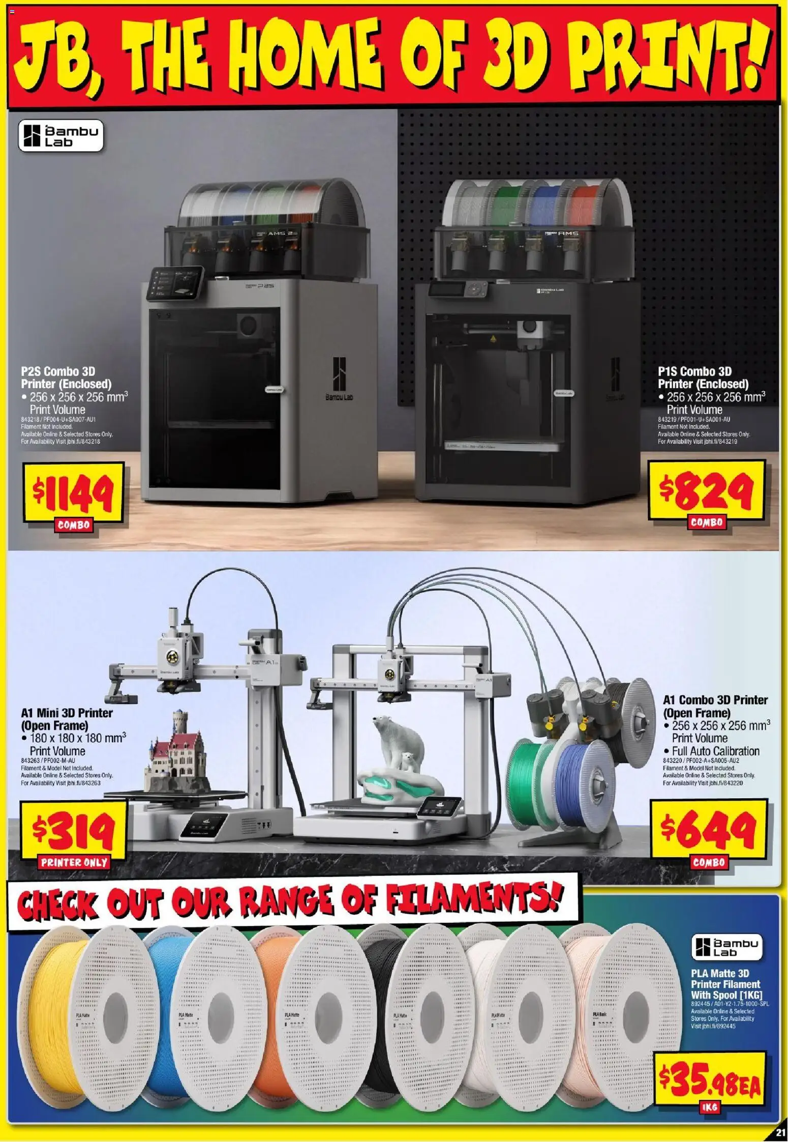 JB Hi-Fi catalogue - valid from 24/09/2026 | Page: 21 | Products: Printer