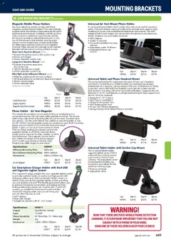 Preview of Jaycar Engineering & Scientific Catalogue 2025/2026  - valid from 09.07.2025 | Page: 449 | Products: Smartphone, Device, Screen, Mobile