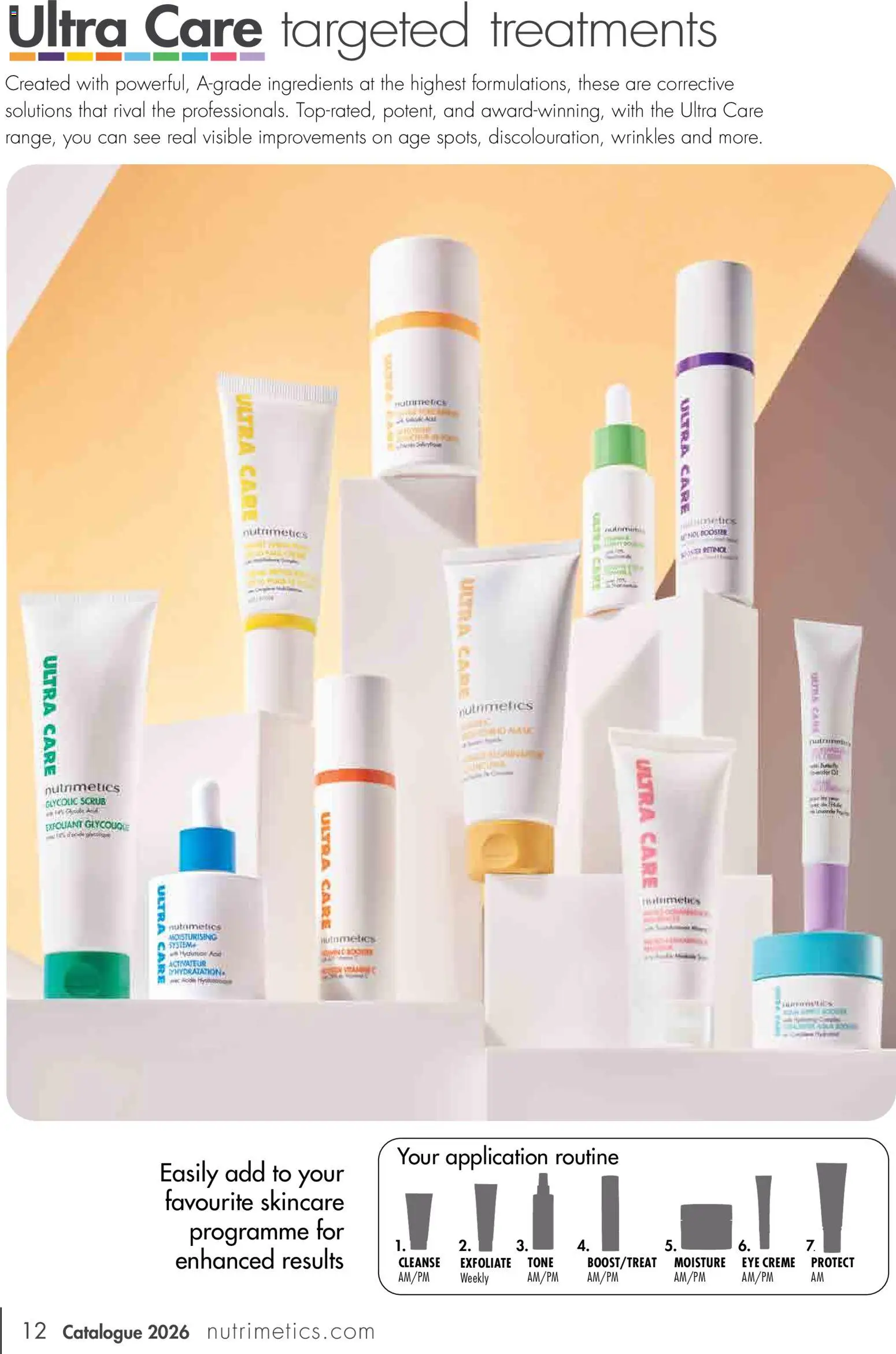 Nutrimetics catalogue - valid from 01/01/2026 | Page: 12 | Products: Ingredients, Scrub, Case