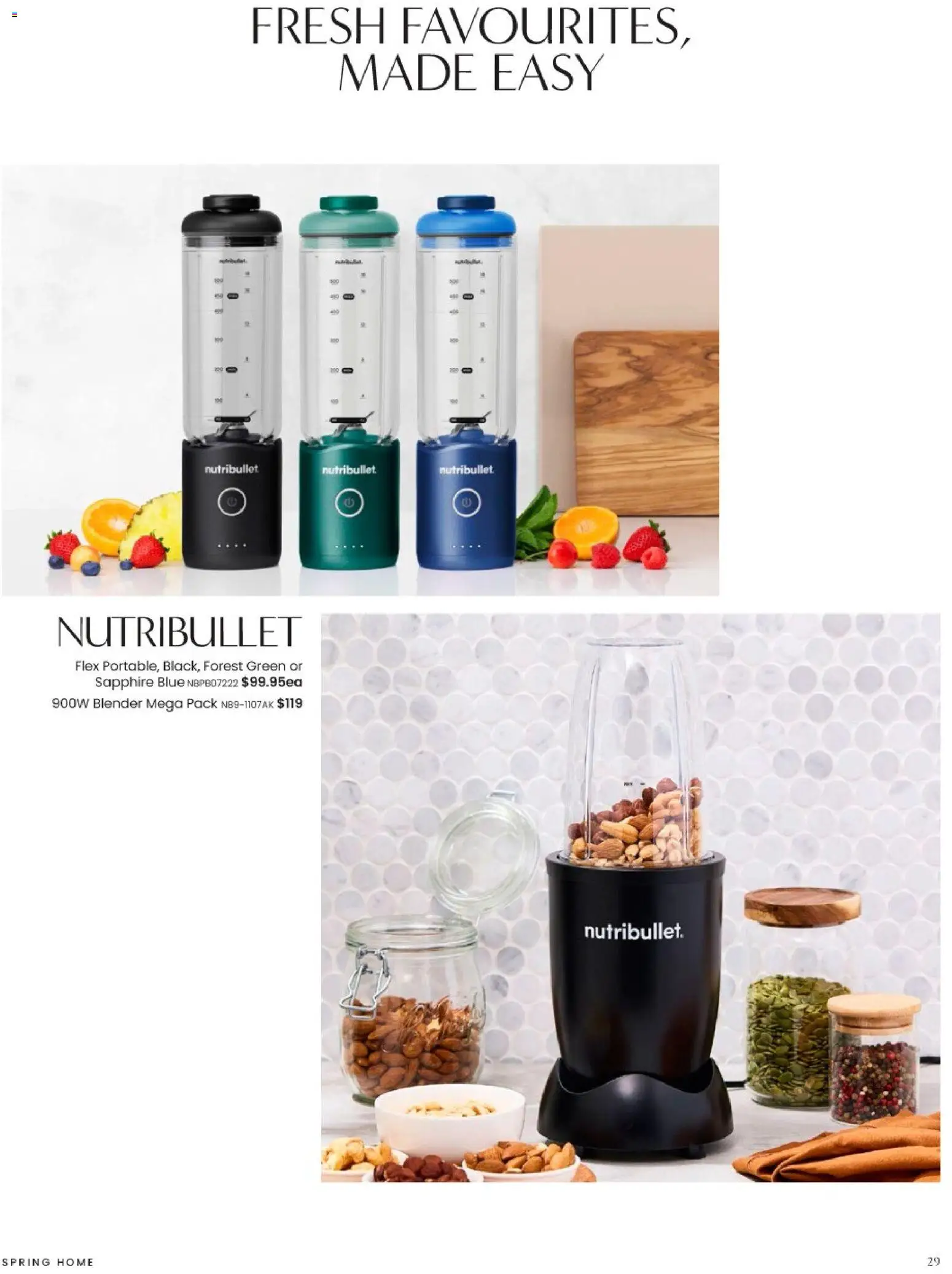 Myer catalogue - valid from 01/08/2026 | Page: 29 | Products: Blender
