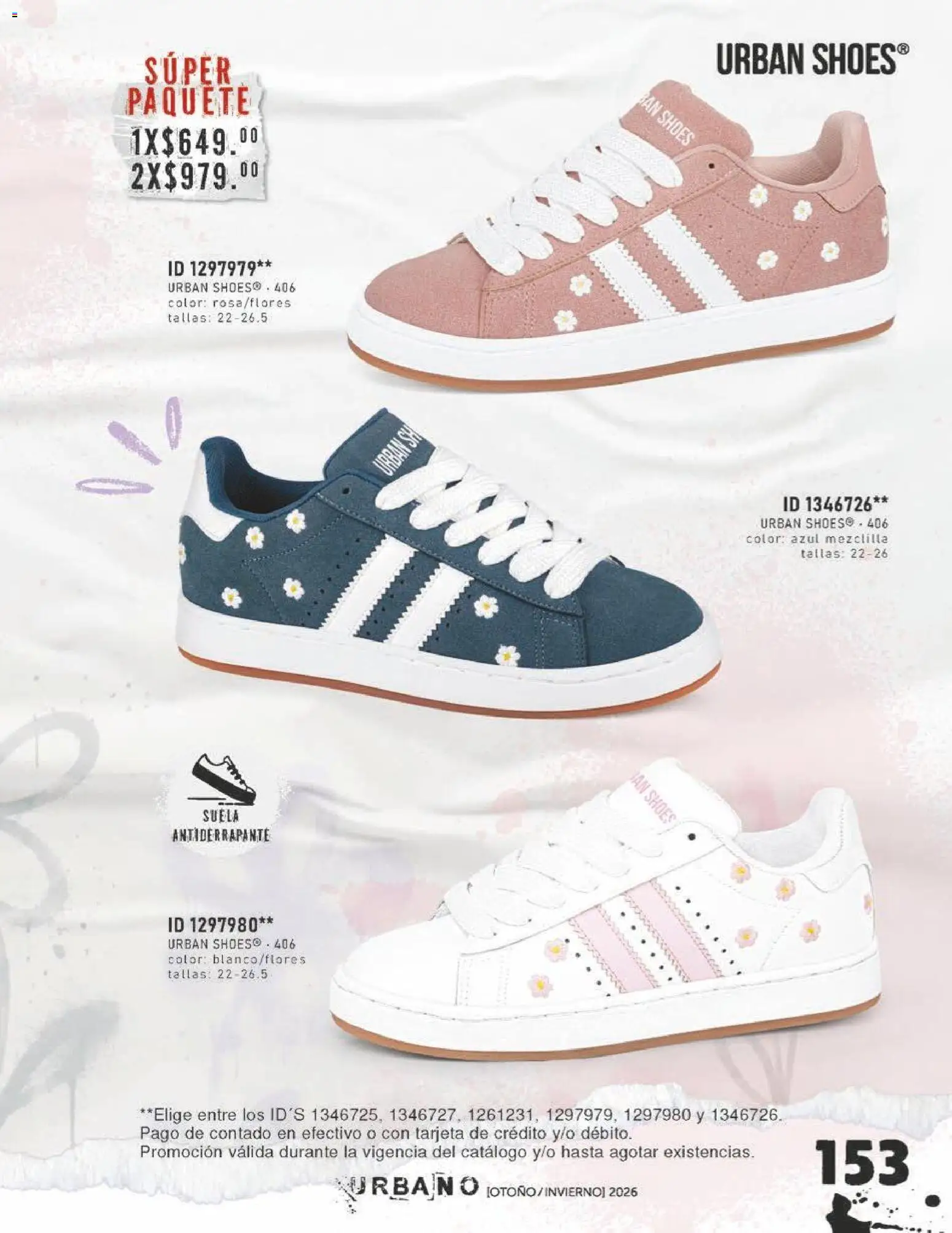 Nuevas ofertas de Price Shoes válidas en toda la República Mexicana desde el 31/07/2026. ¡Encuentra las mejores ofertas en Price Shoes catálogo Urbano! | Página: 153