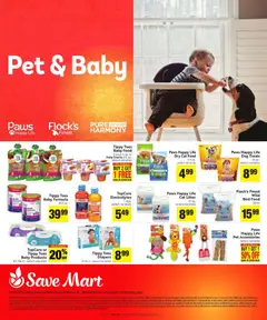 Preview of Save Mart weekly ads valid from 09/09/2026 | Page: 8 | Products: Diapers, Shelf, Dog Treats, Baby formula