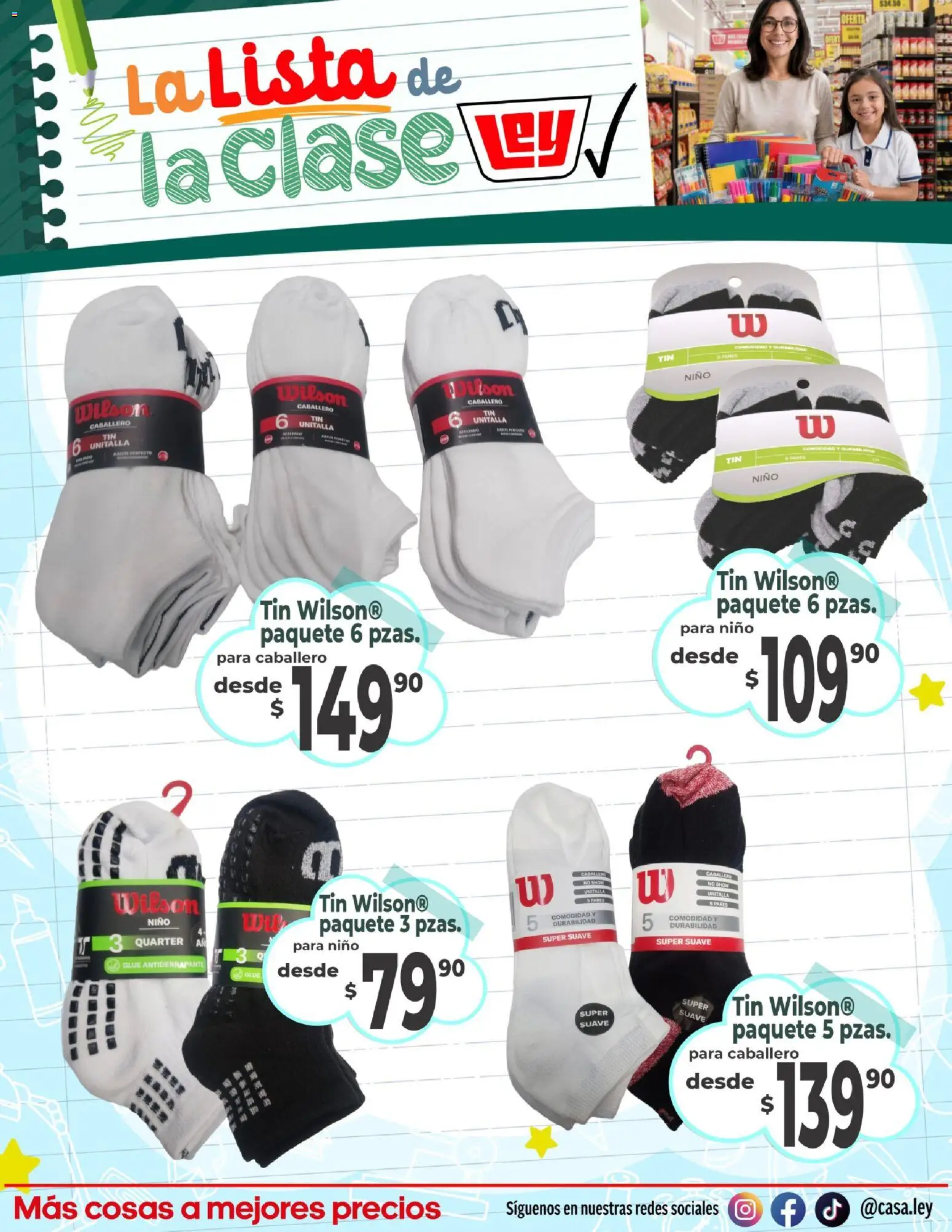 Nuevas ofertas de Casa Ley válidas en toda la República Mexicana desde el 27/08/2026. ¡Encuentra las mejores ofertas en Casa Ley folleto La Lista de la Clase! | Página: 11