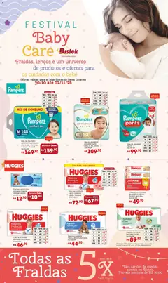 Bistek Supermercados ofertas Festival Baby Care - Pré-Visualização do folheto da loja Bistek Supermercados, válido de 30/10/2026