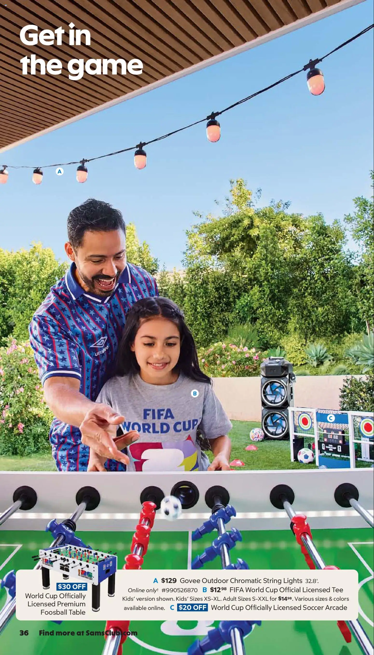 Sam's Club Weekly Ad - valid from 01.06.2026 | Page: 36 | Products: Table, Game
