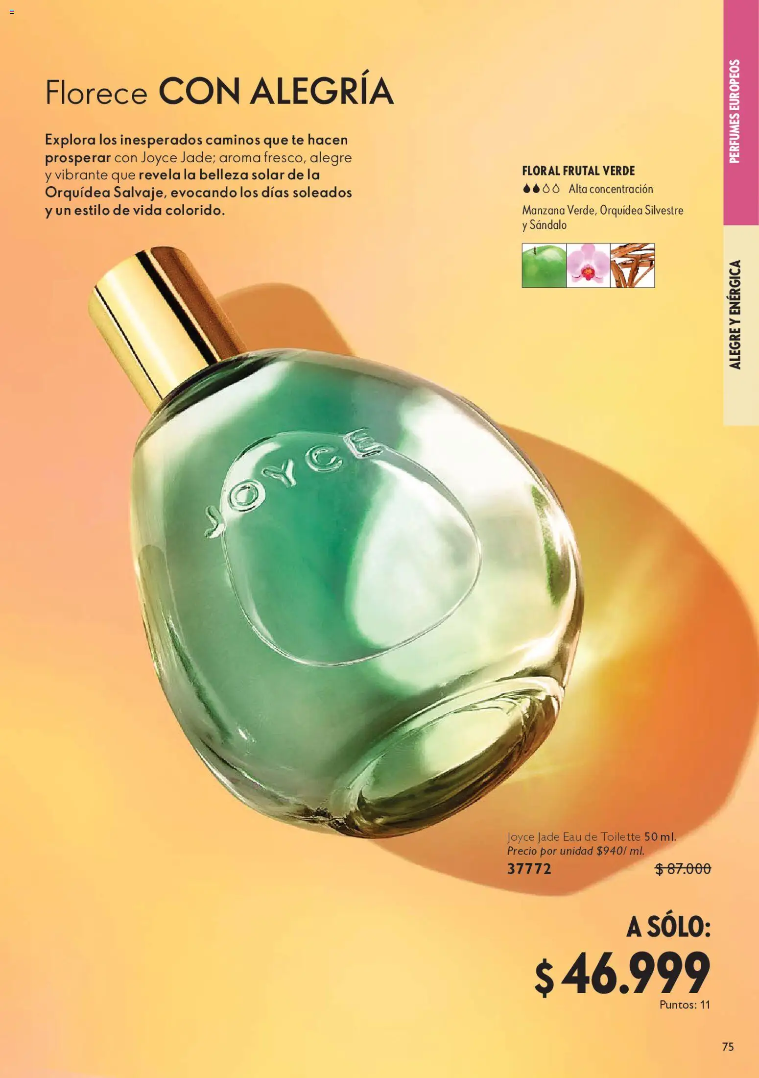 Oriflame revista - valida desde el 09.05.2026 | Página: 77 | Productos: Té, Manzana, Eau de toilette